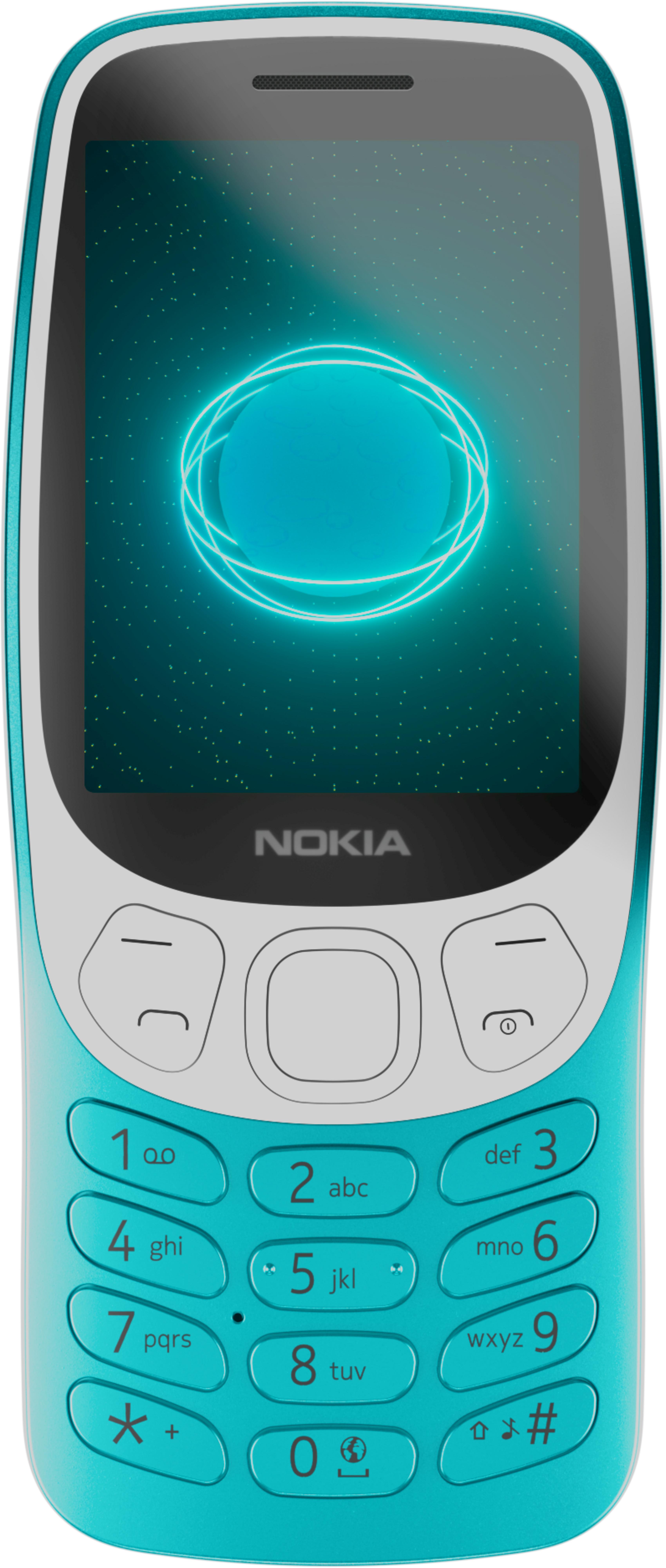 Nokia 3210 DS Mobiltelefon scuba blue