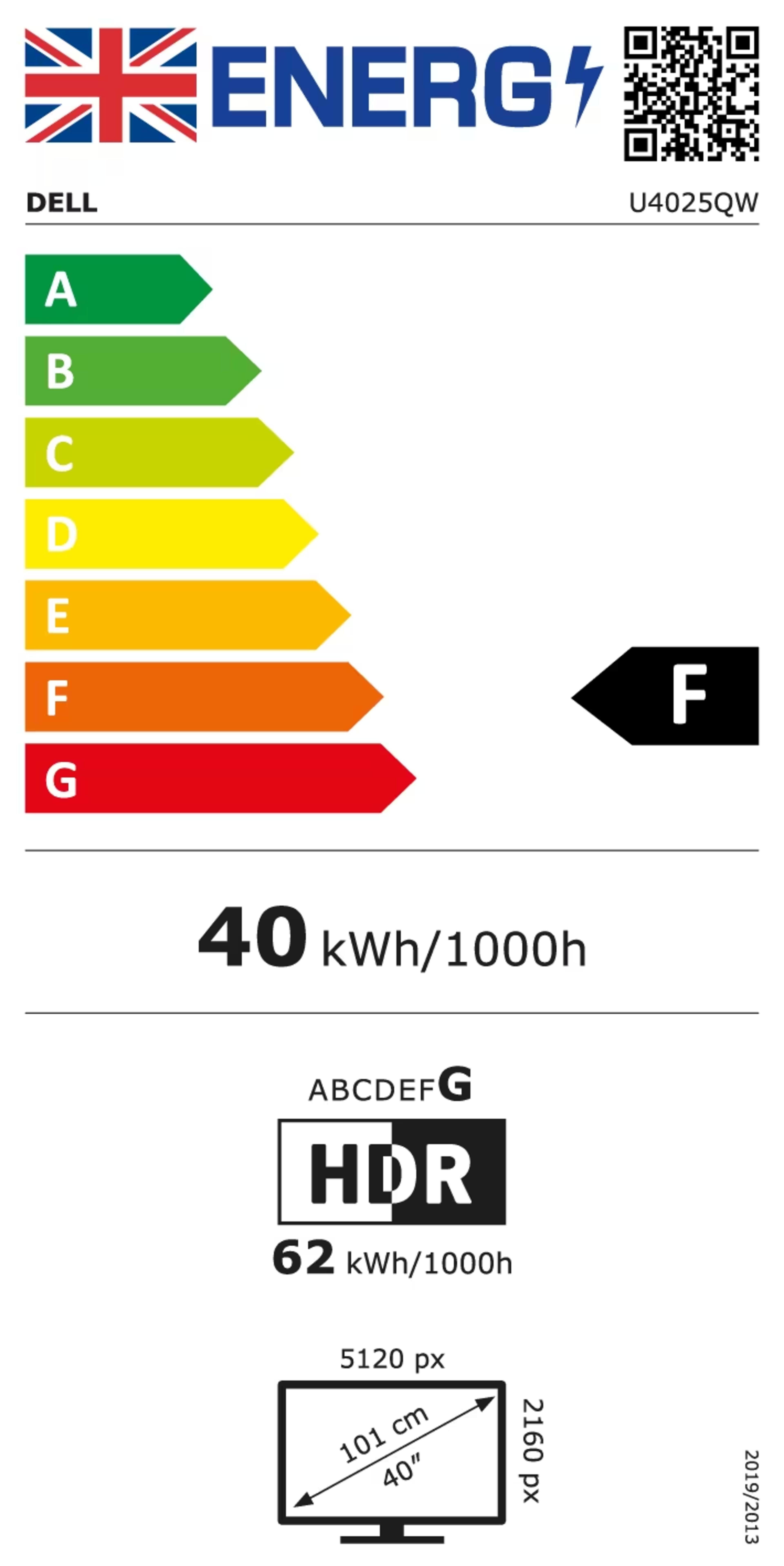 Dell UltraSharp 40 U4025QW Monitor