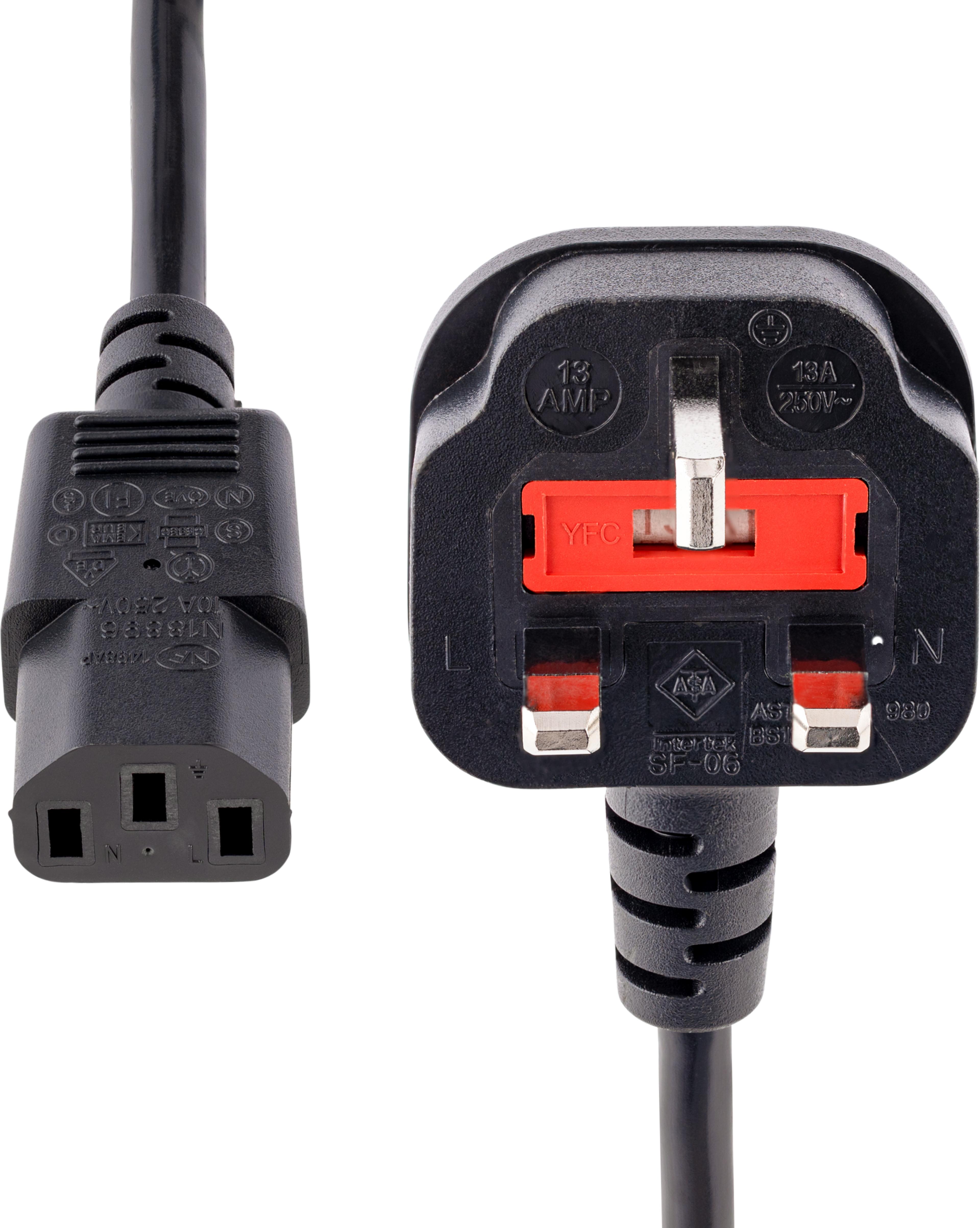 Power Cable Local/m - C13 1m Black