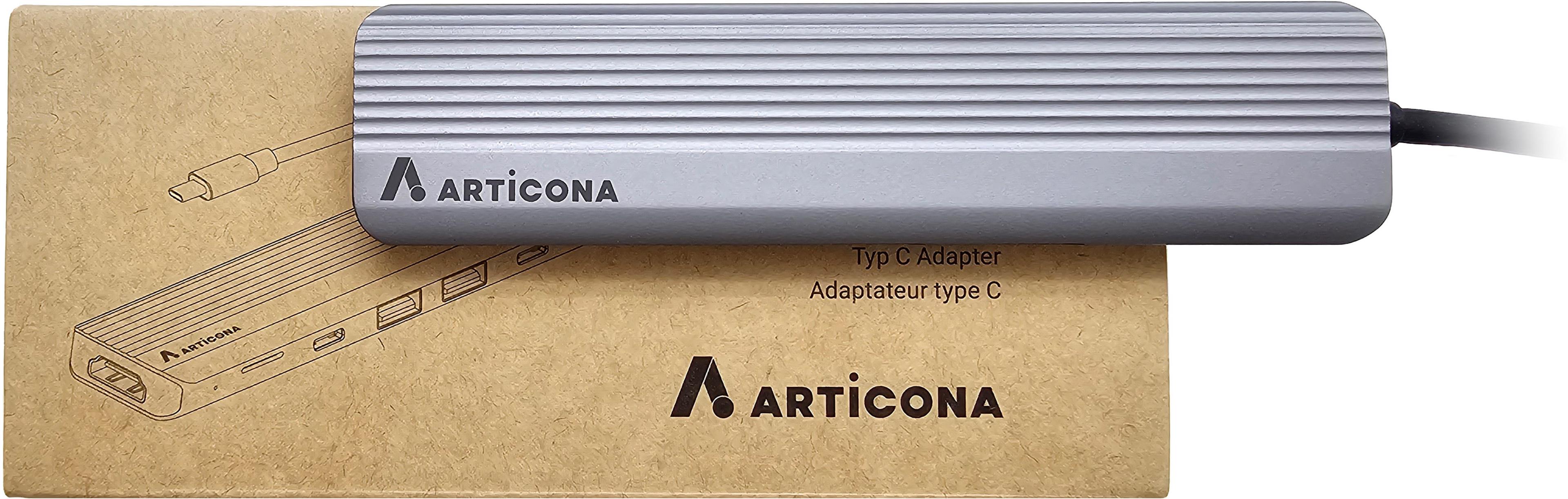 ARTICONA USB-C - HDMI/USB/PD adapter