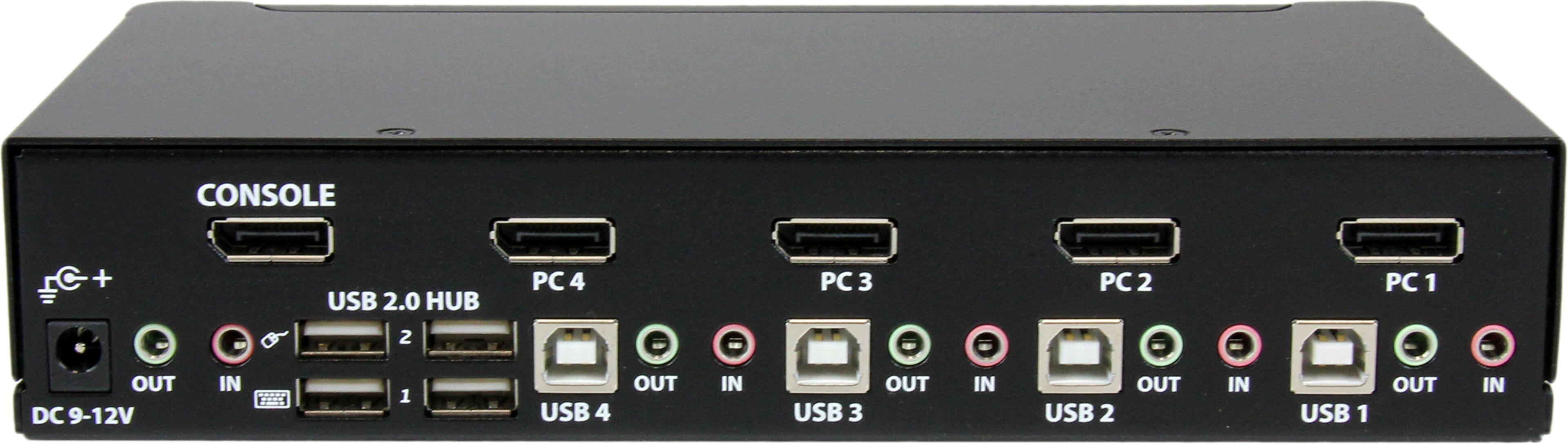 StarTech KVM Switch 4-port DisplayPort