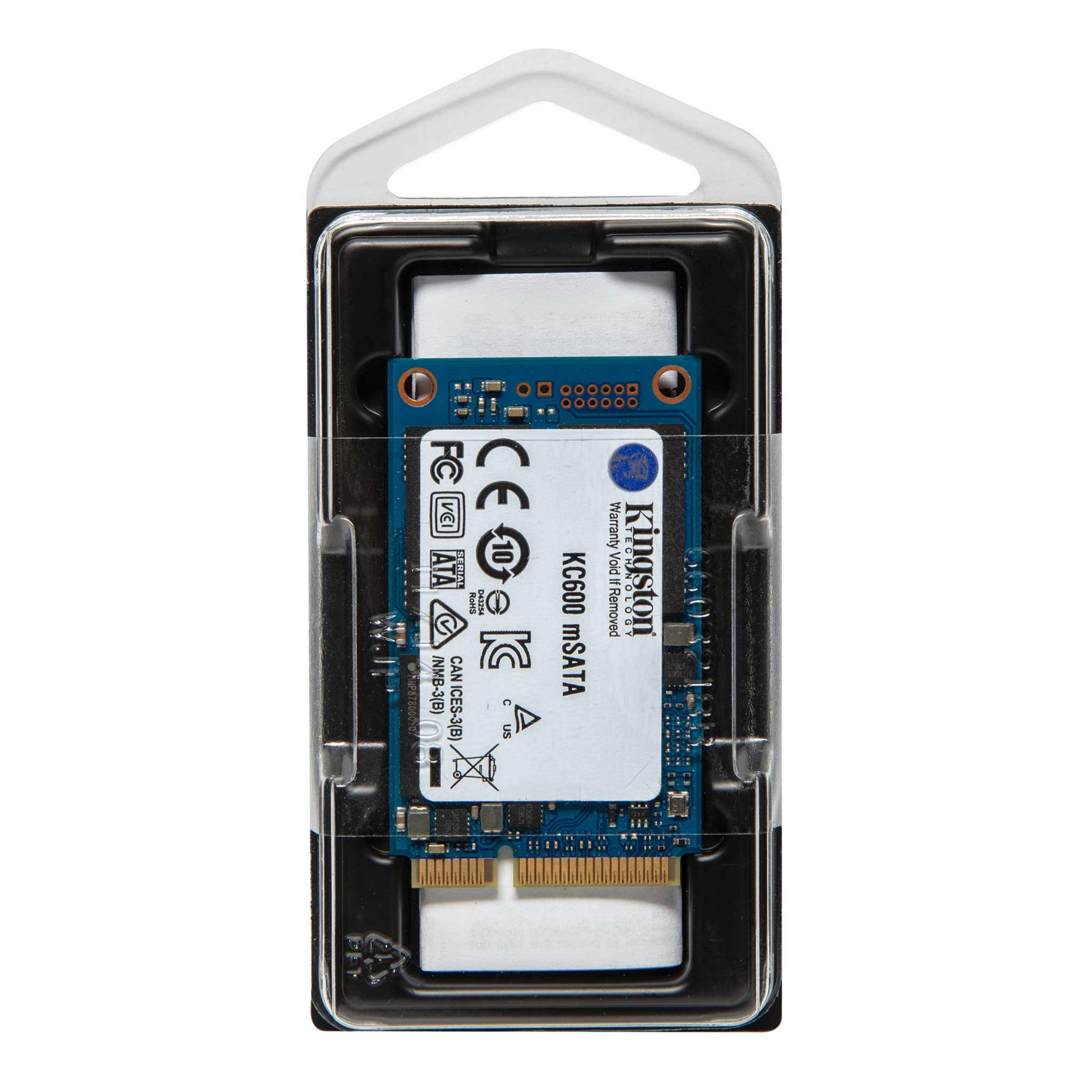 Kingston KC600 512 GB mSATA SSD