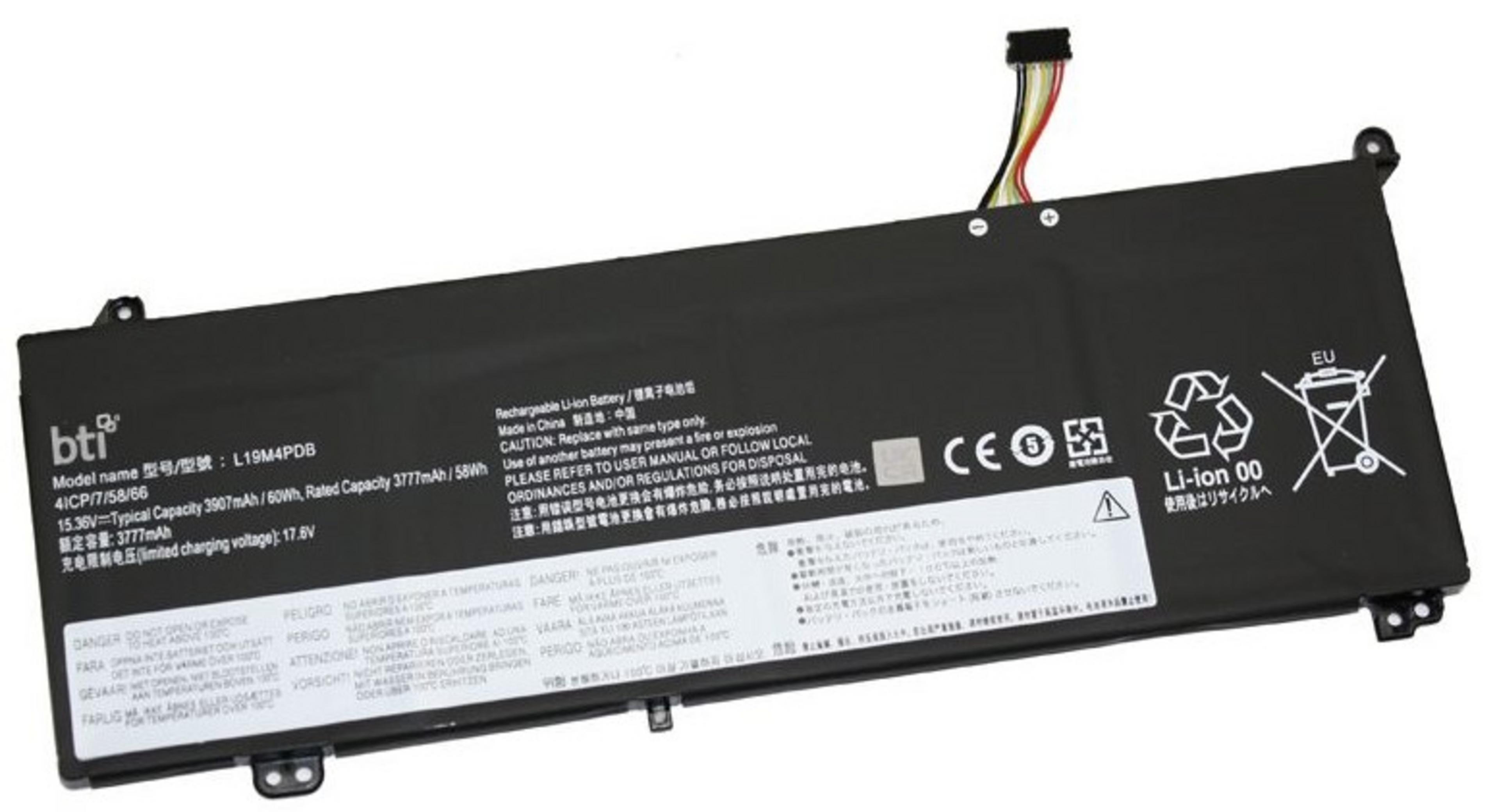 BTI 4 Zellen Lenovo 3.760 mAh Akku