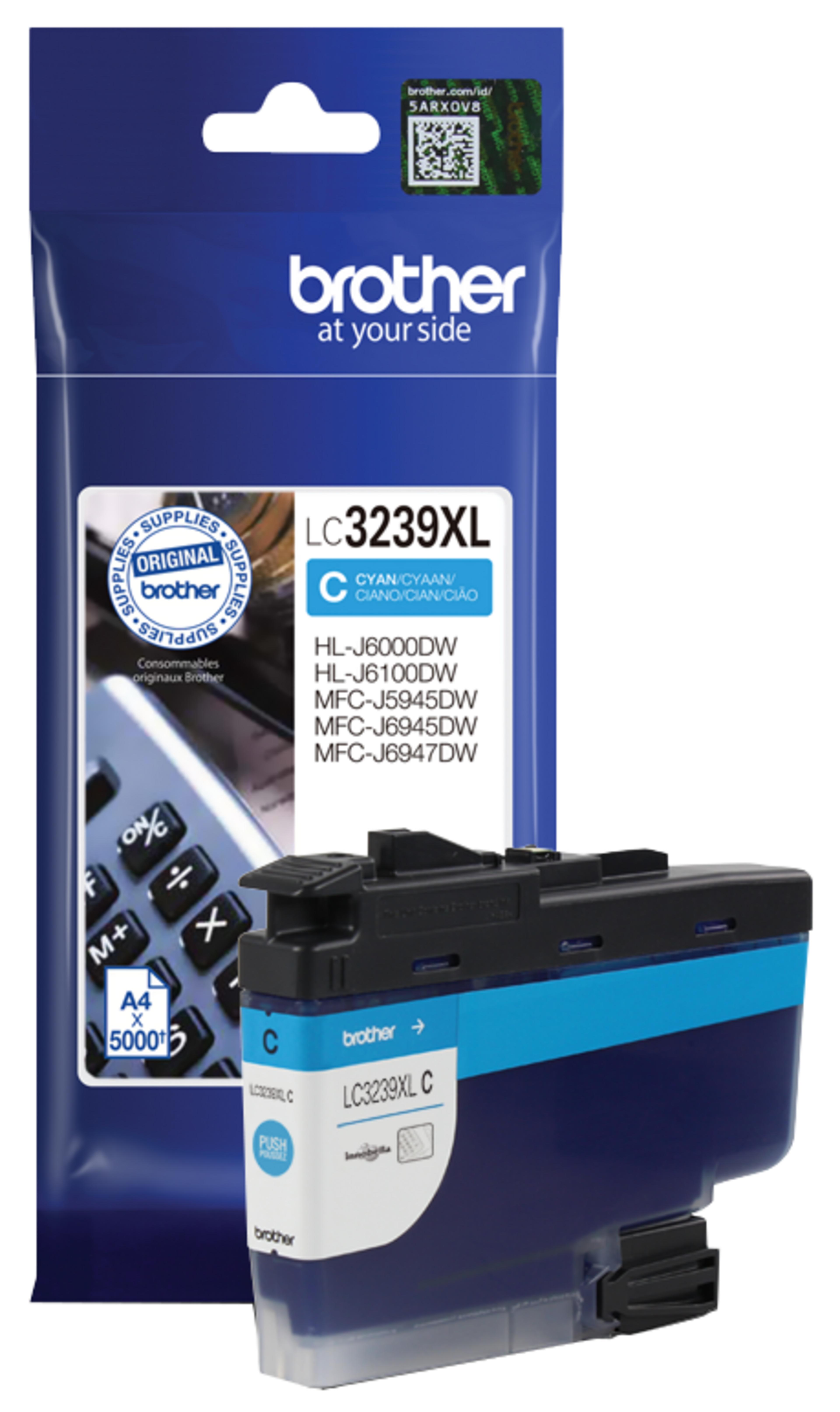 Brother LC-3239XL-C Ink Cyan