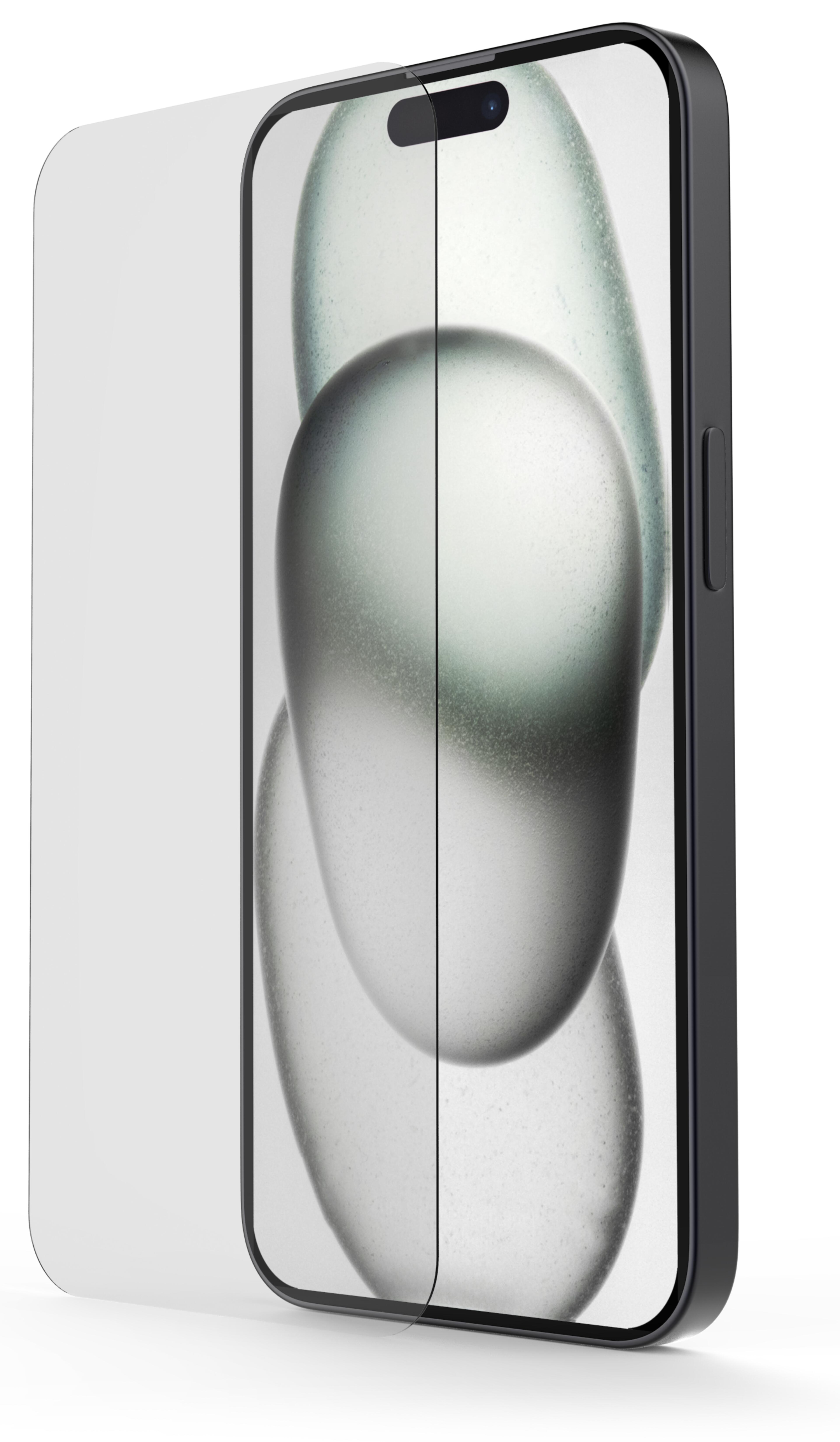 Hama Clear Protect iPhone 15 Schutzglas