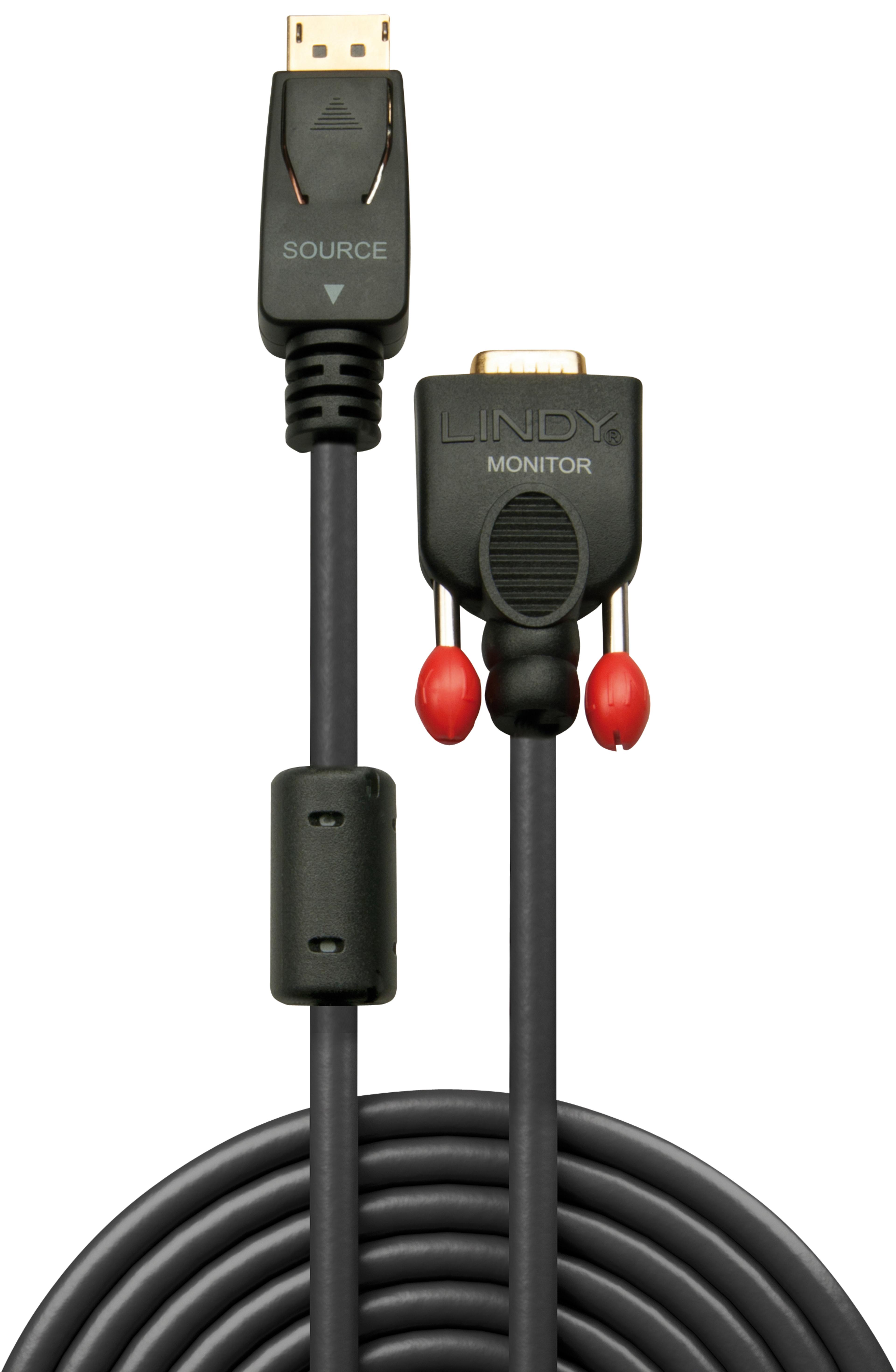 Câble DisplayPort m. - VGA (HD15) m. 3 m