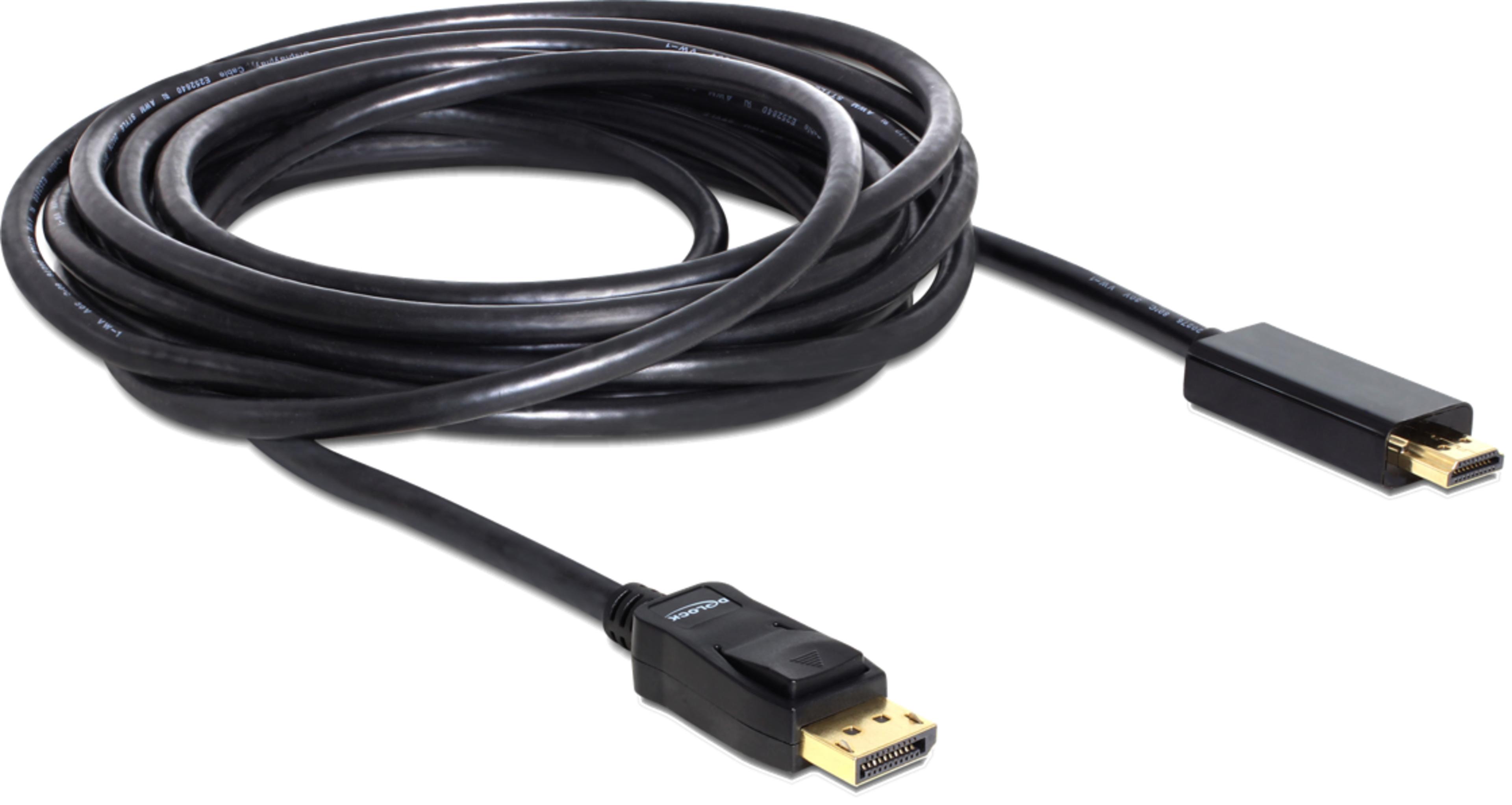 Delock DisplayPort - HDMI Kabel 5 m