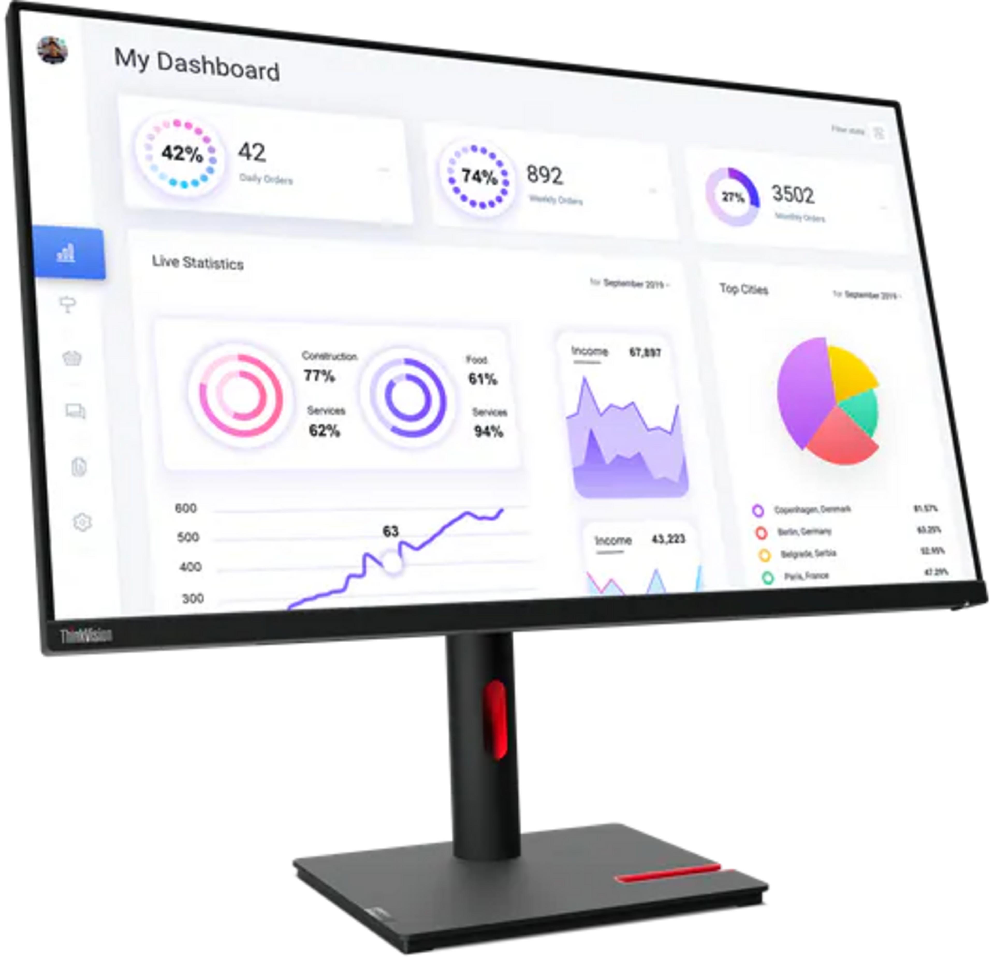 Lenovo ThinkVision T32p-30 Monitor