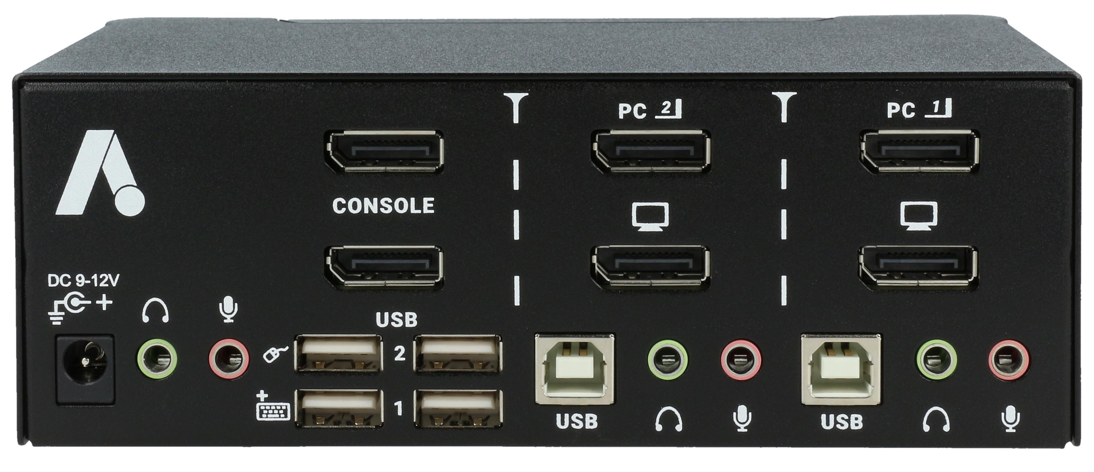ARTICONA DP DualHead 2-port KVM Switch