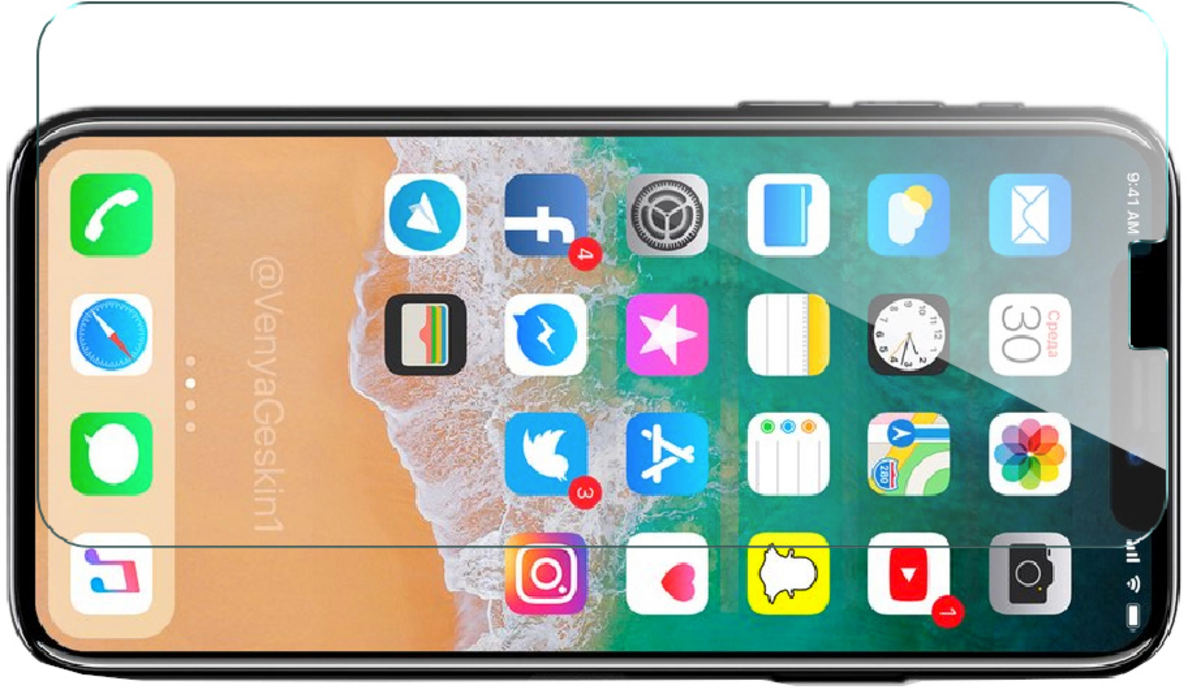 ARTICONA iPhone X/XS/11 Pro Schutzglas