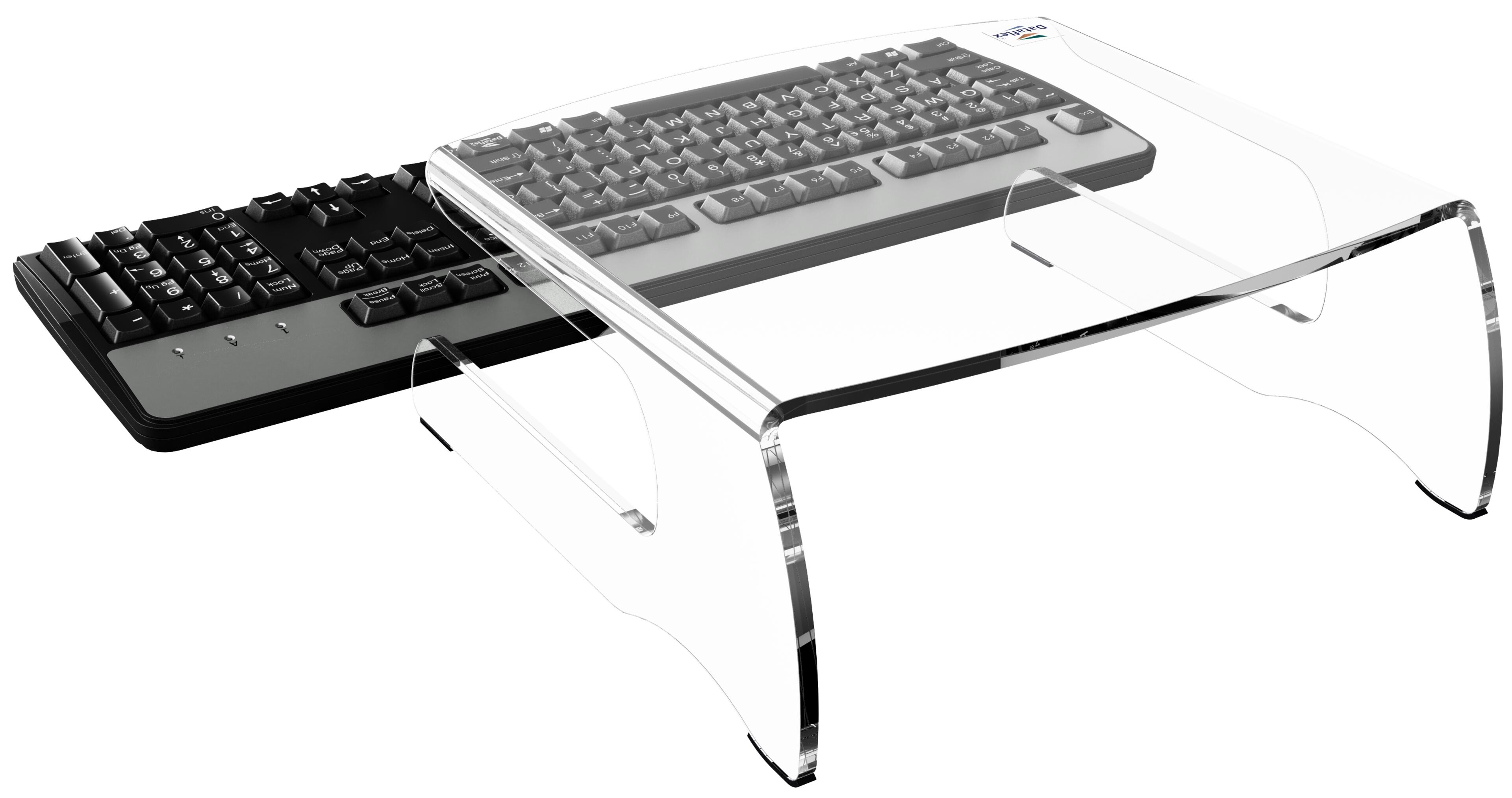 Dataflex Acrylic Monitor Stand 110mm