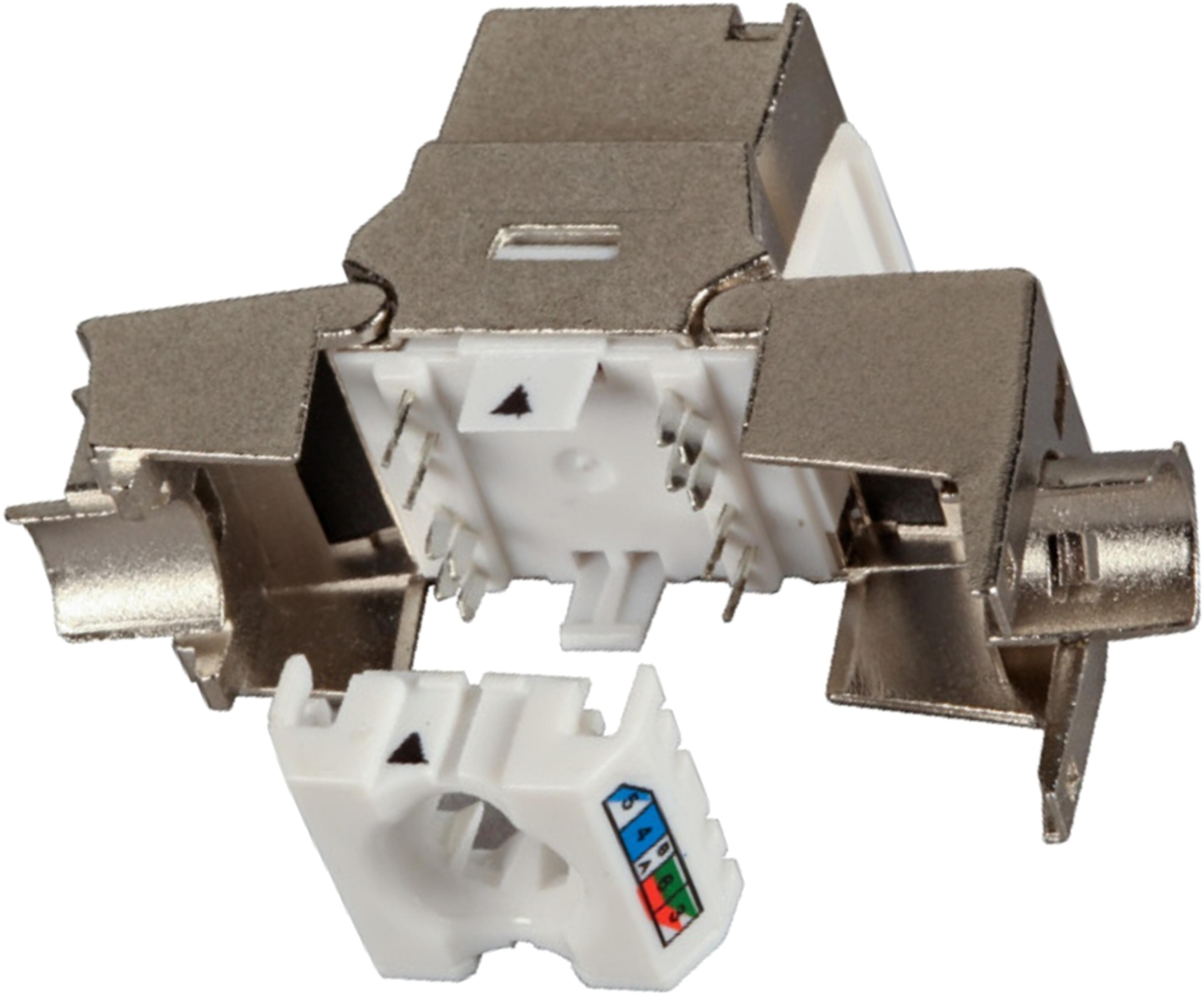 Keystone Jack 1x RJ45 STP Cat8.1