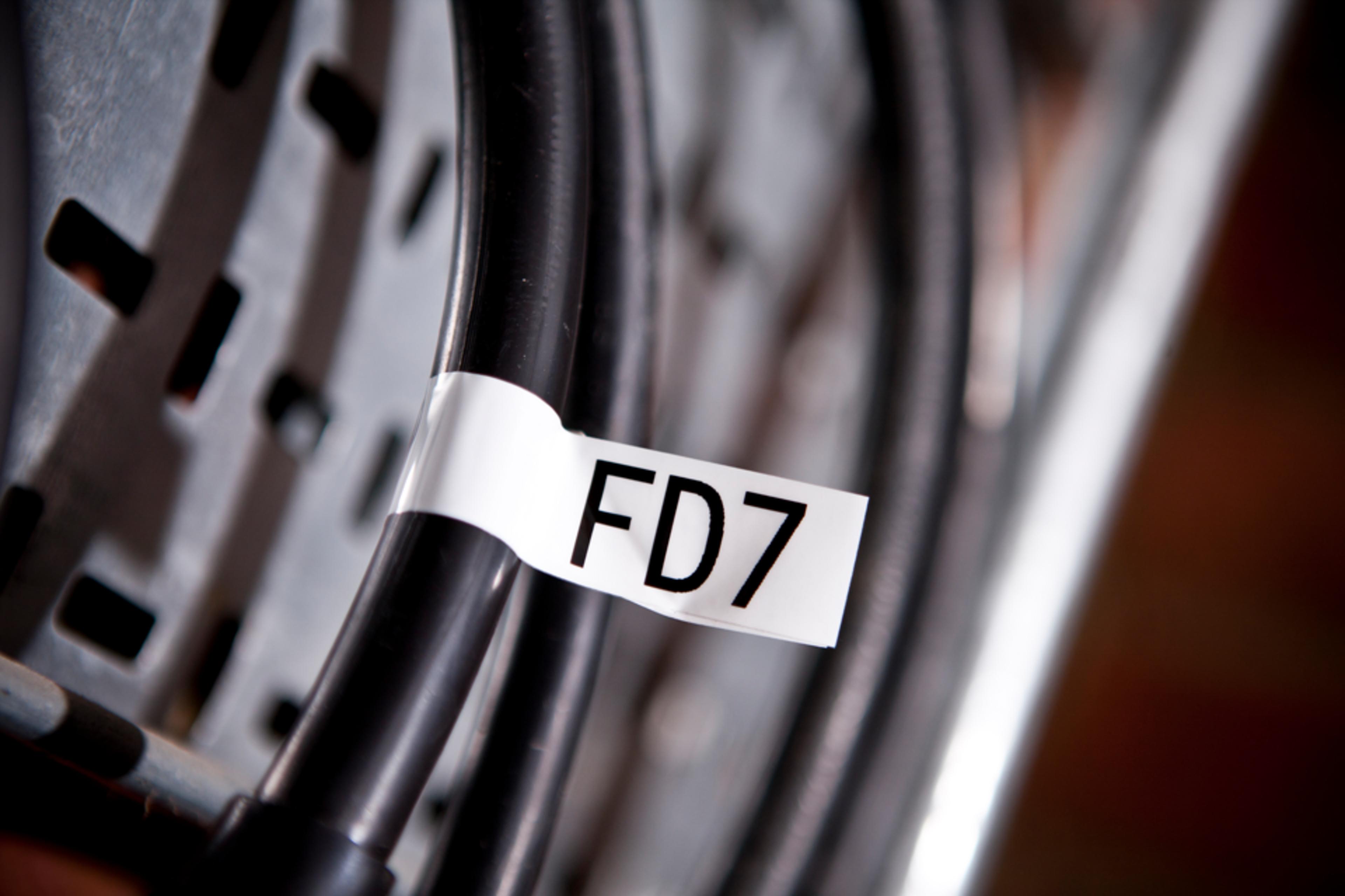 Brother TZe-FX251 24mmx8m Label Tape Whi