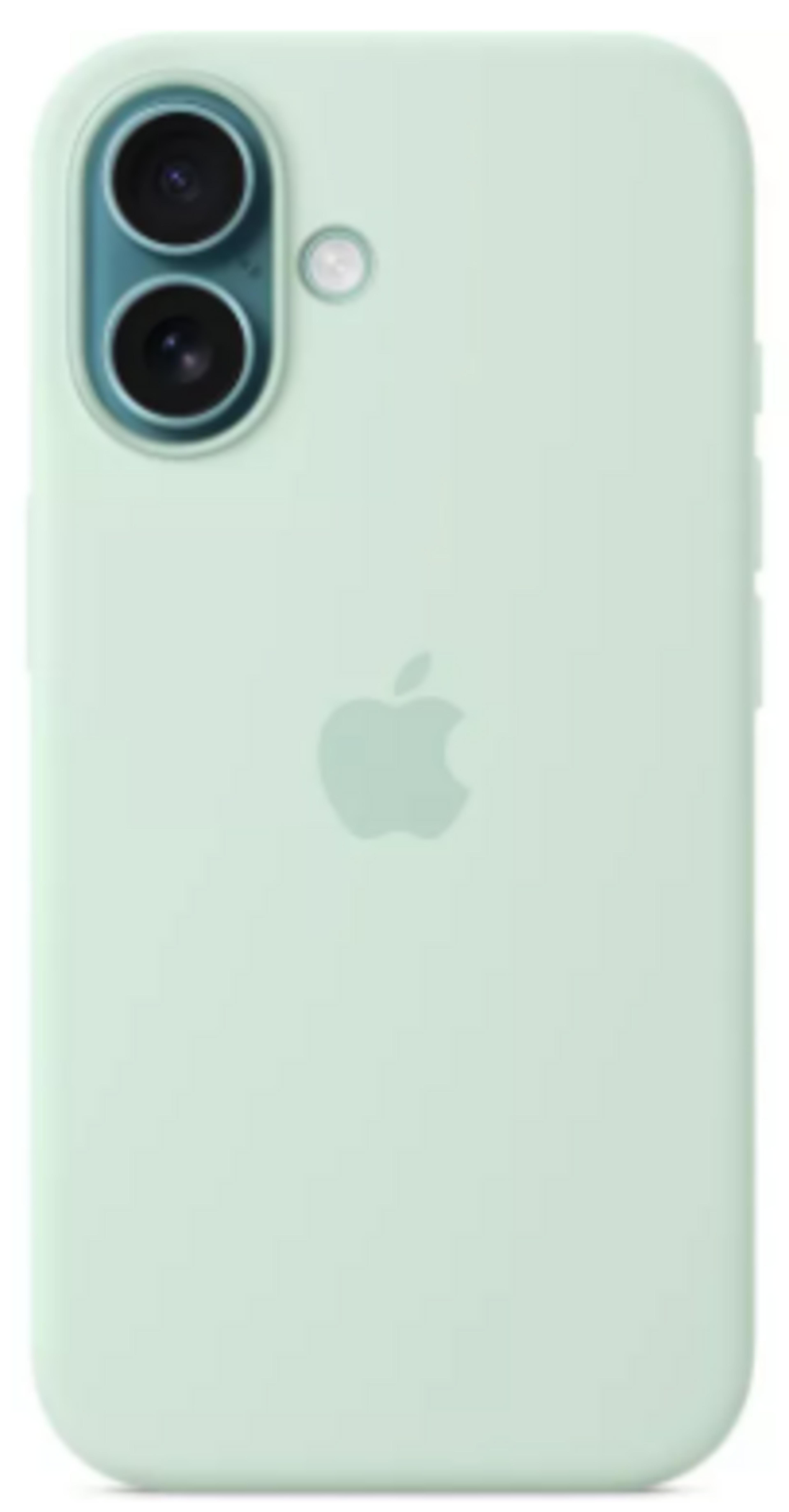 Coque silic Apple iPhone 16 aiguemarine