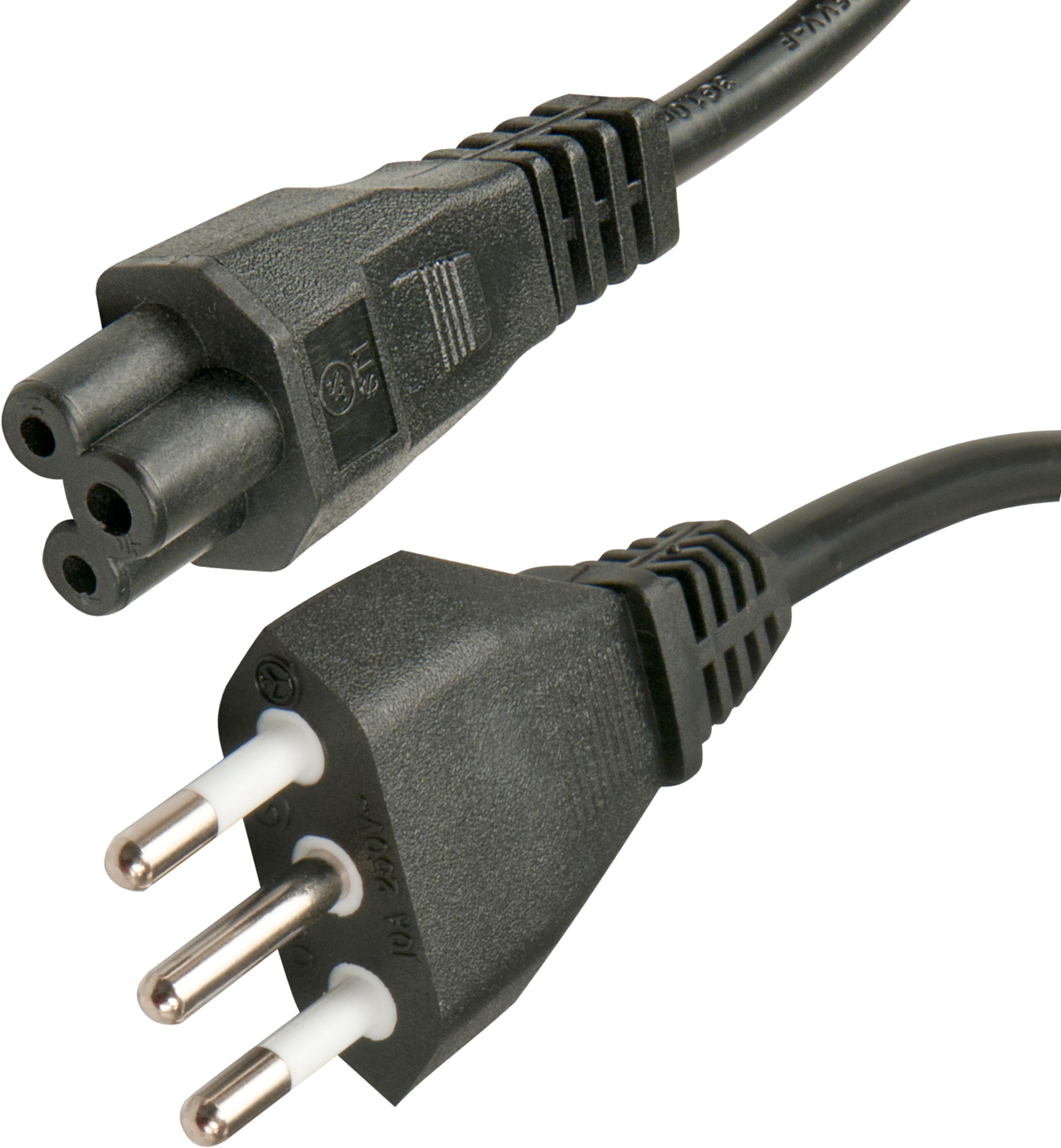 Power Cable Local/m - C5 2.0m Black