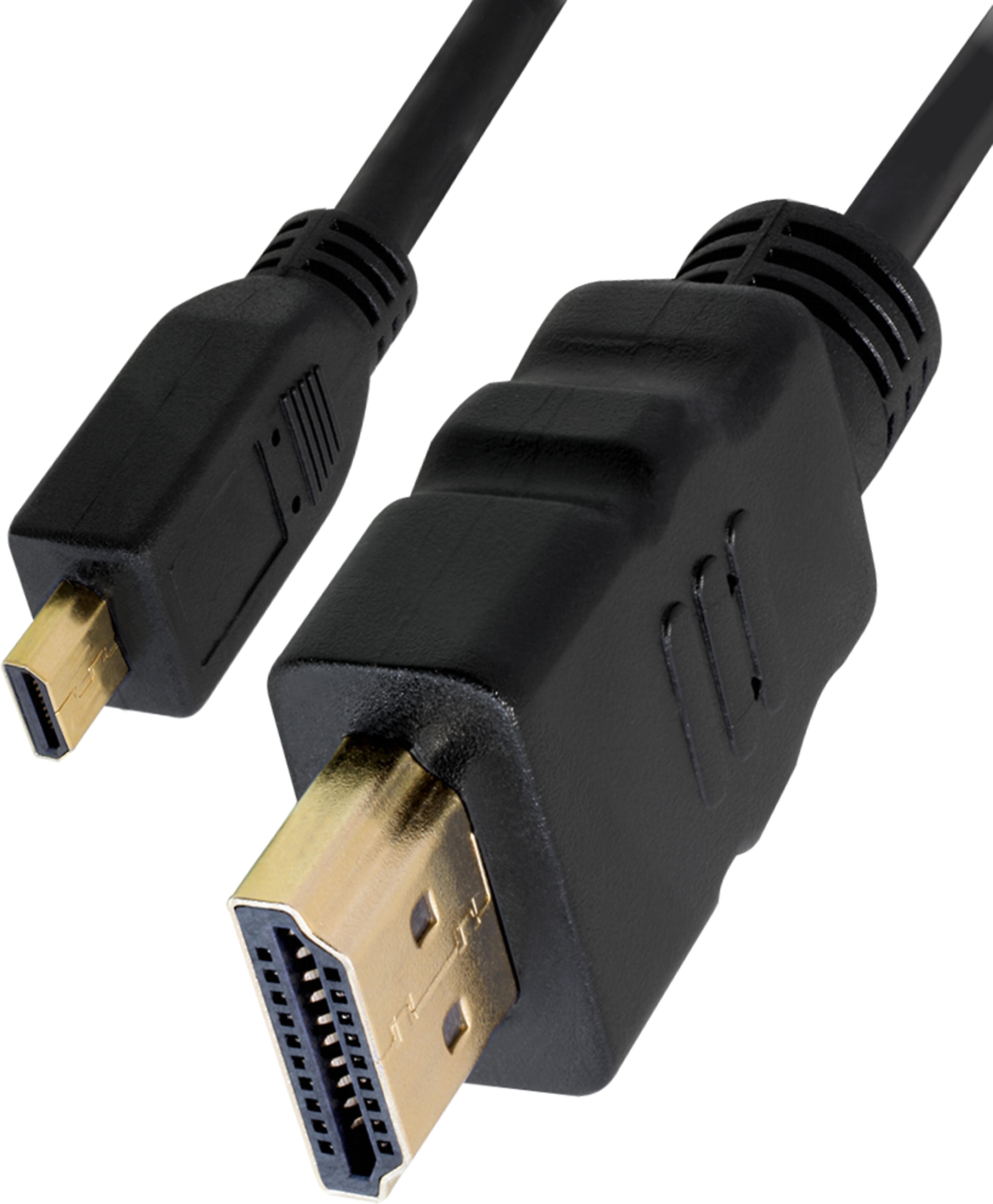 Cable Micro HDMI D/m - HDMI A/m 2m