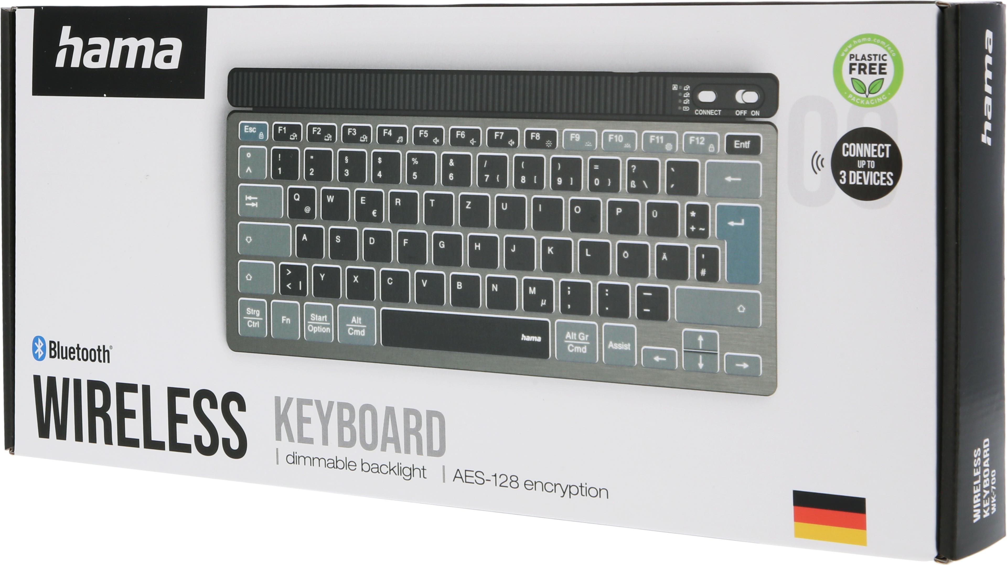 Hama WK-700 Multi-Device-Tastatur