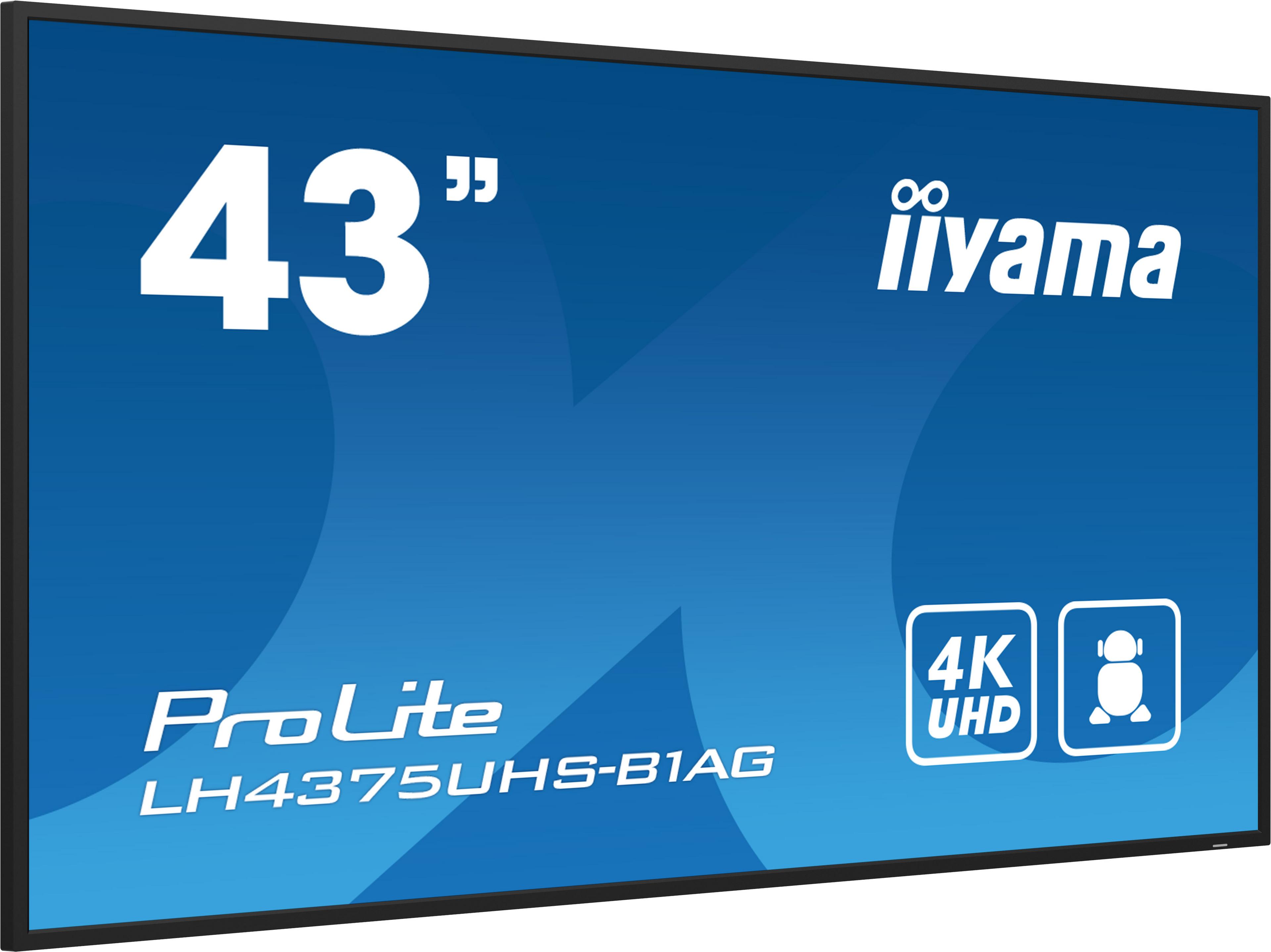 iiyama ProLite LH4375UHS-B1AG Display