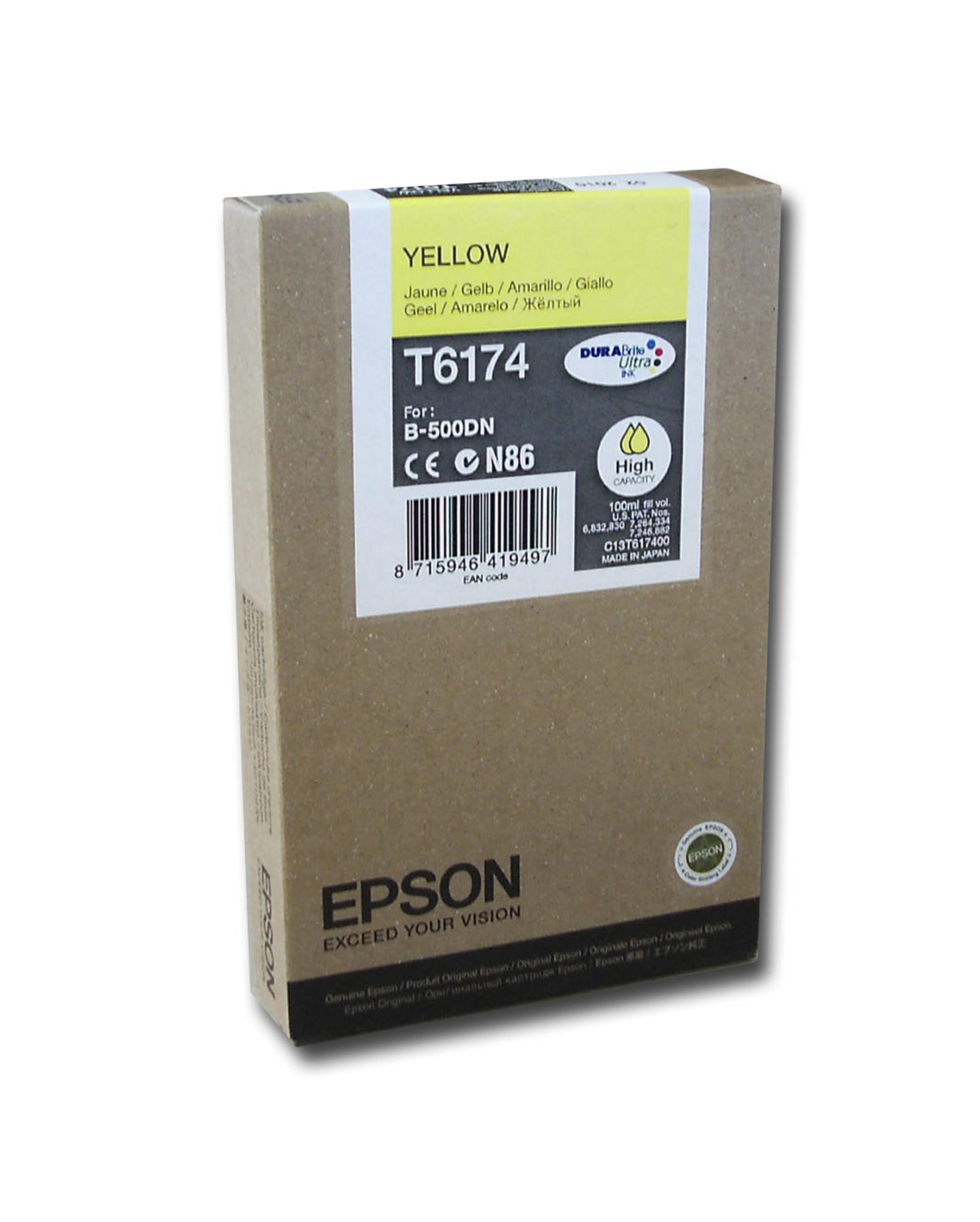 Encre Epson T6174, jaune