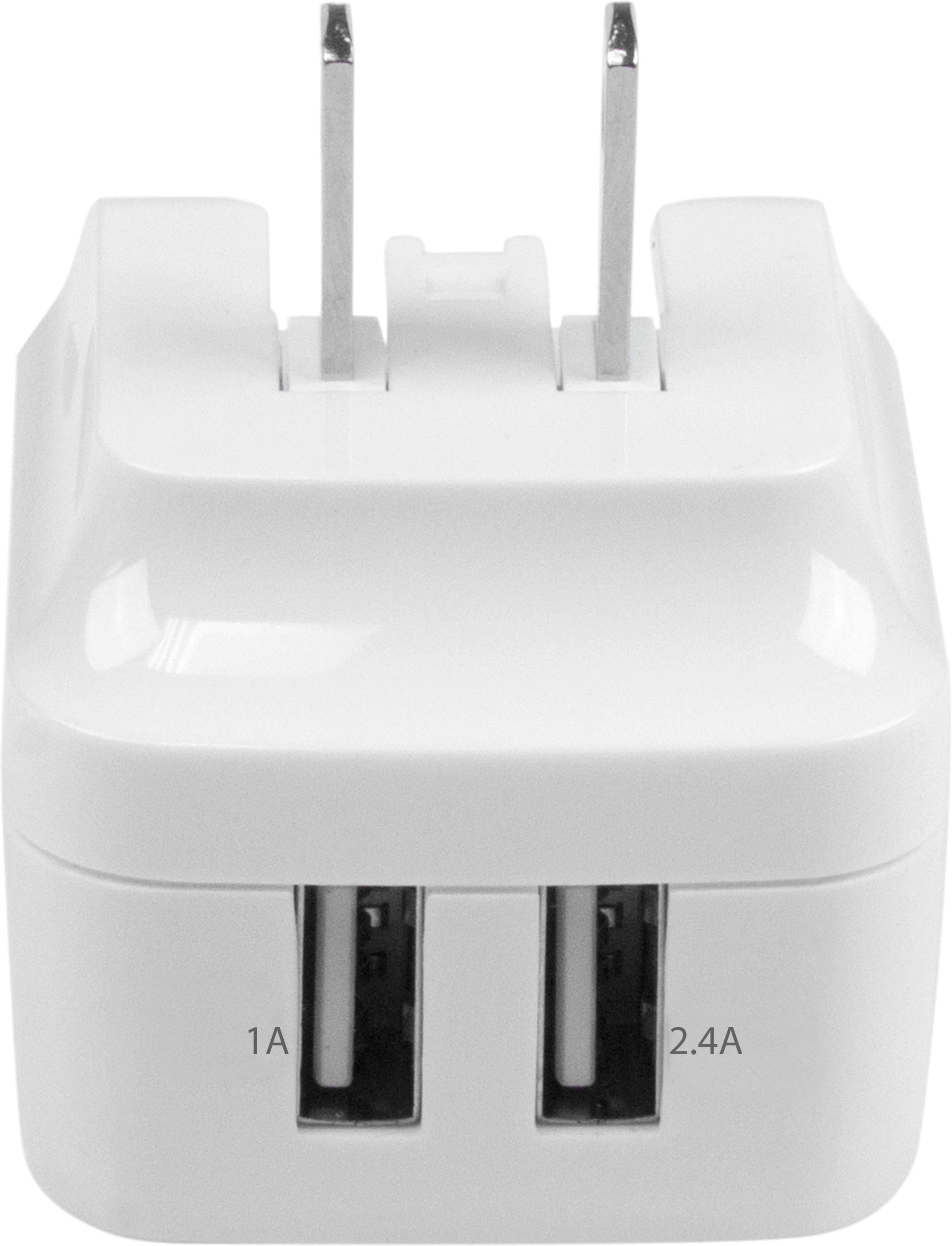 Adattatore ricarica viaggio USB-A duale