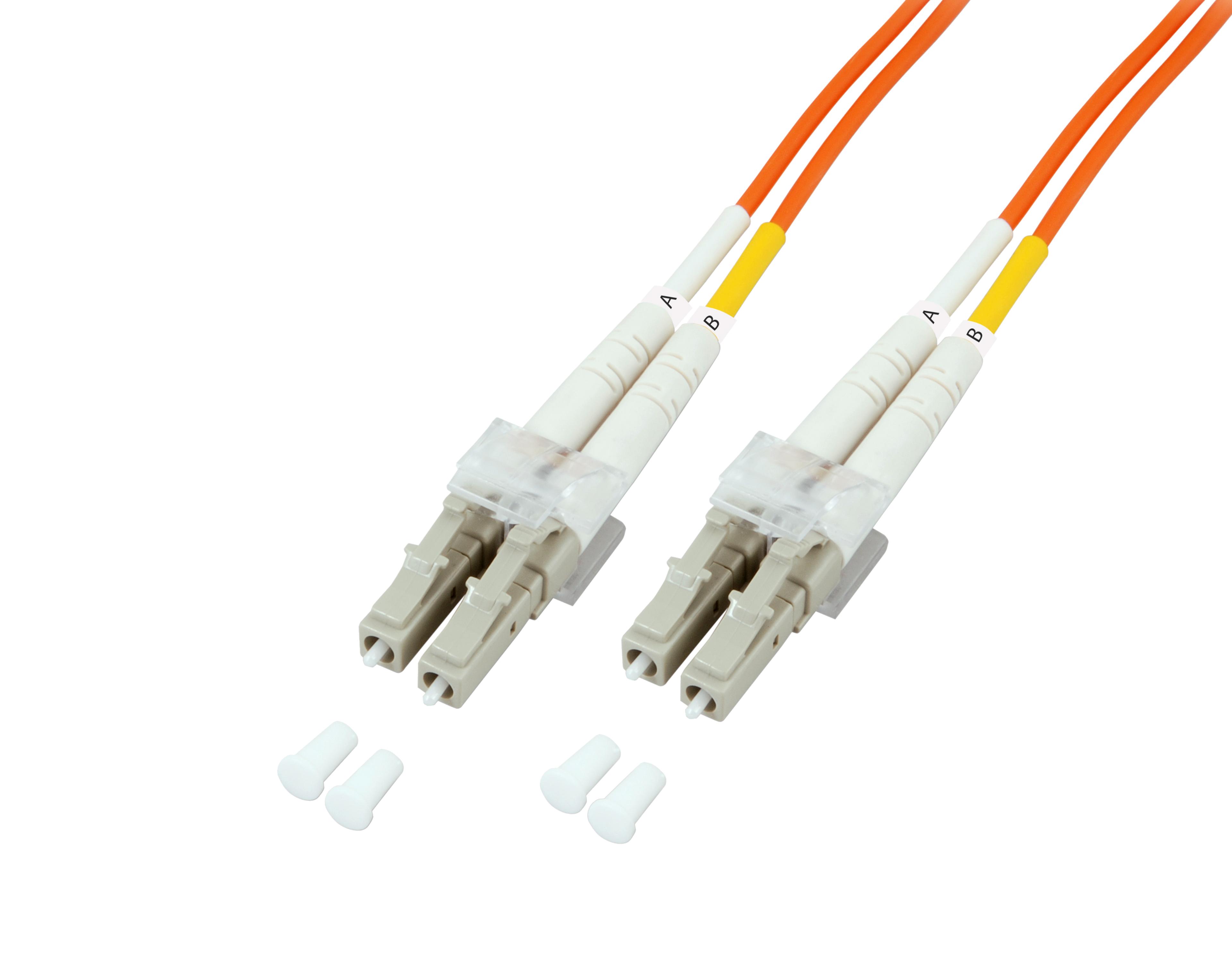 FO Duplex Patch Cable LC-LC 50/125µ 10m