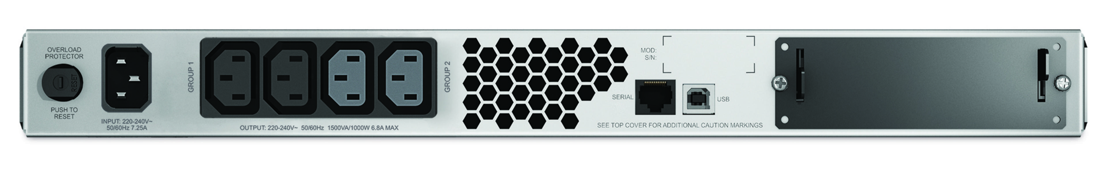 APC Smart-UPS 1500VA LCD RM 1U 230V