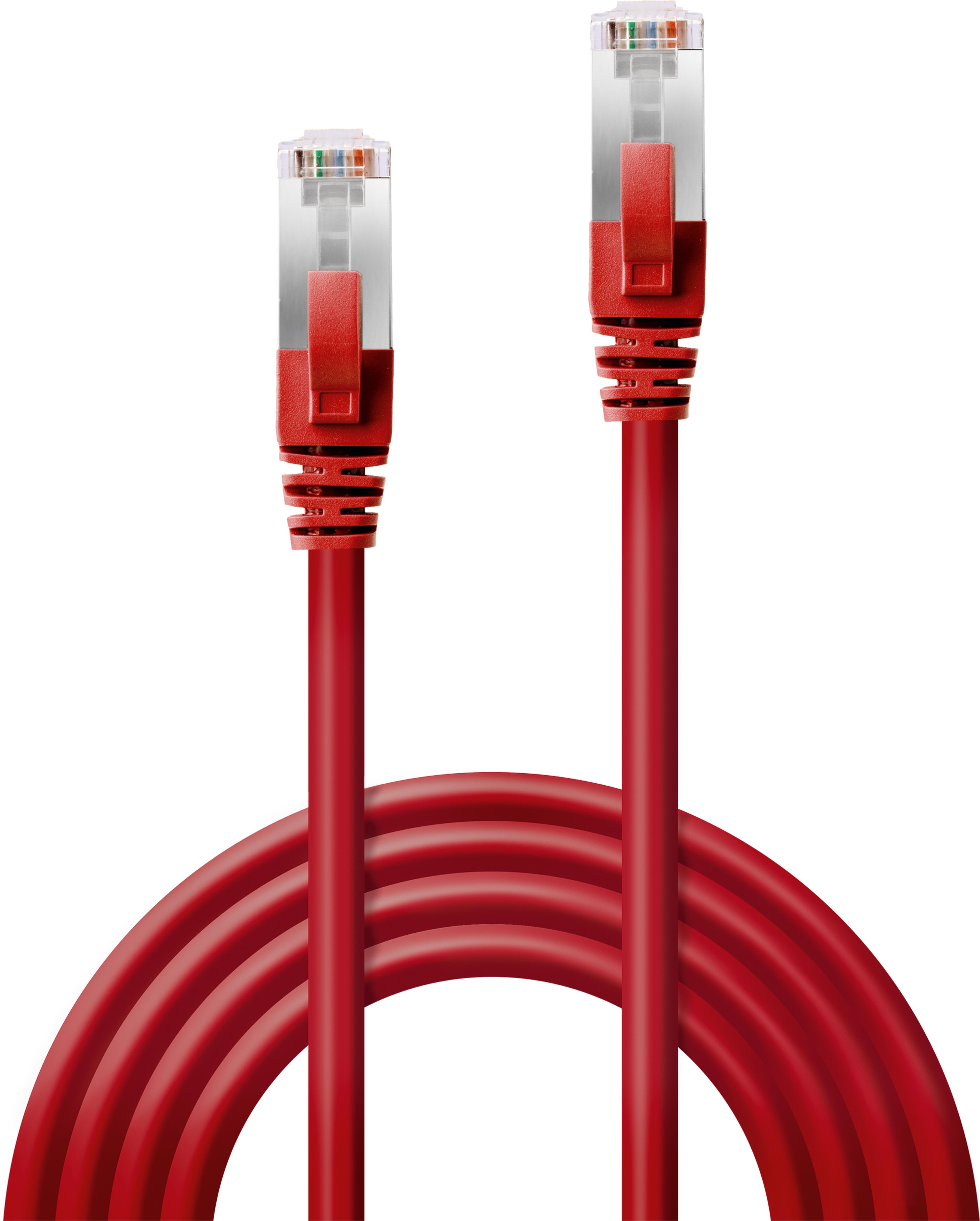 Patch Cable RJ45 S/FTP Cat6 2m Red