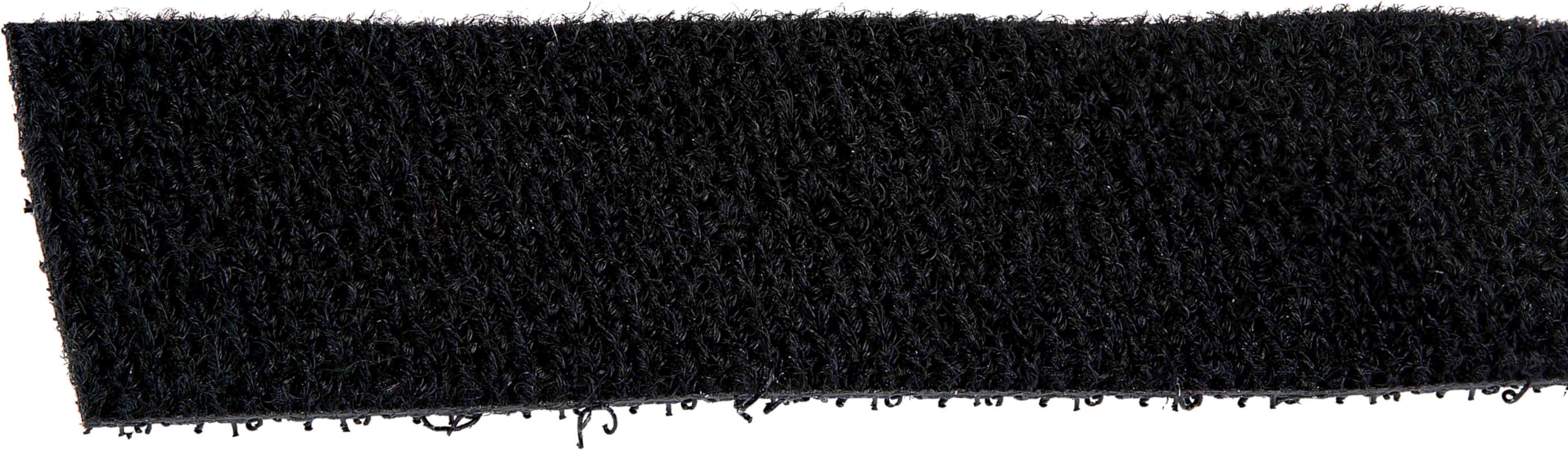 Hook-and-Loop Cable Tie Roll 15m Black