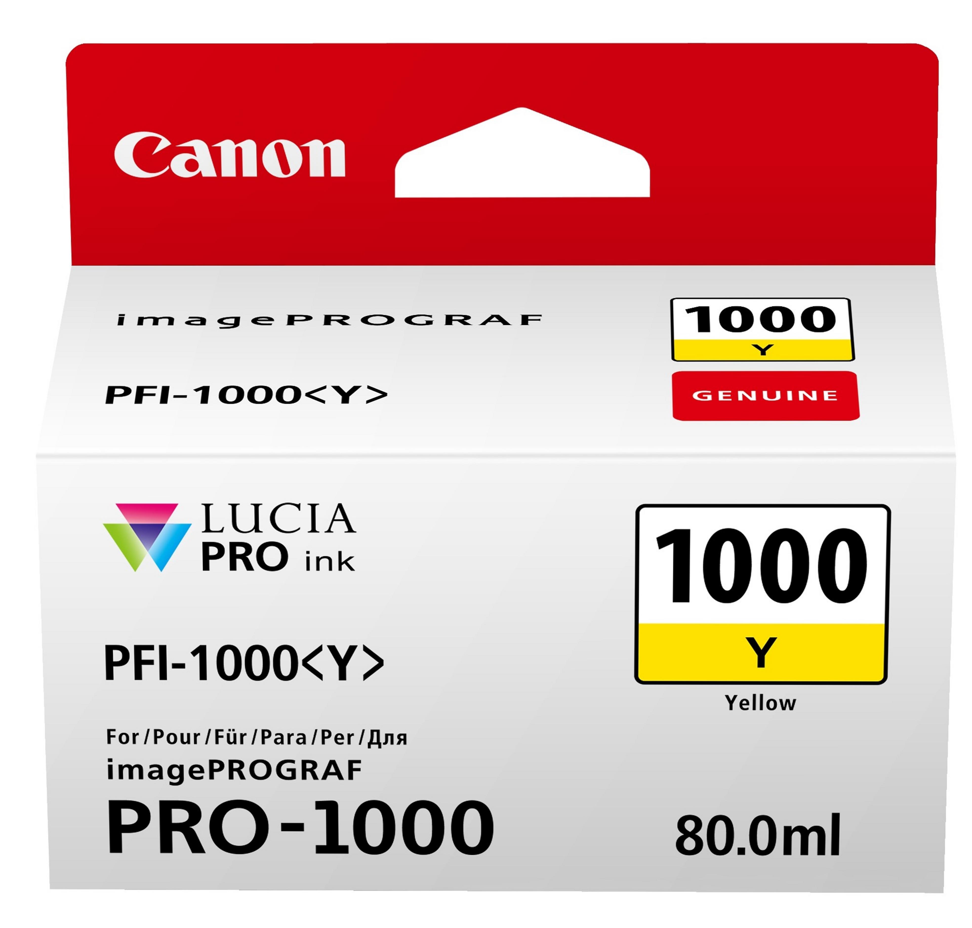 Canon PFI-1000Y Tinte gelb
