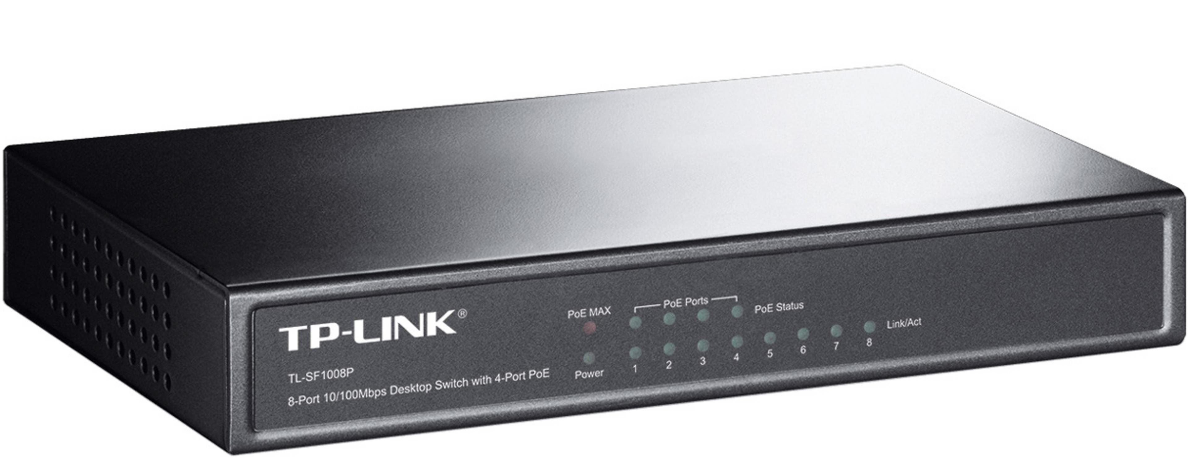 Switch TP-LINK TL-SF1008P 8 puertos