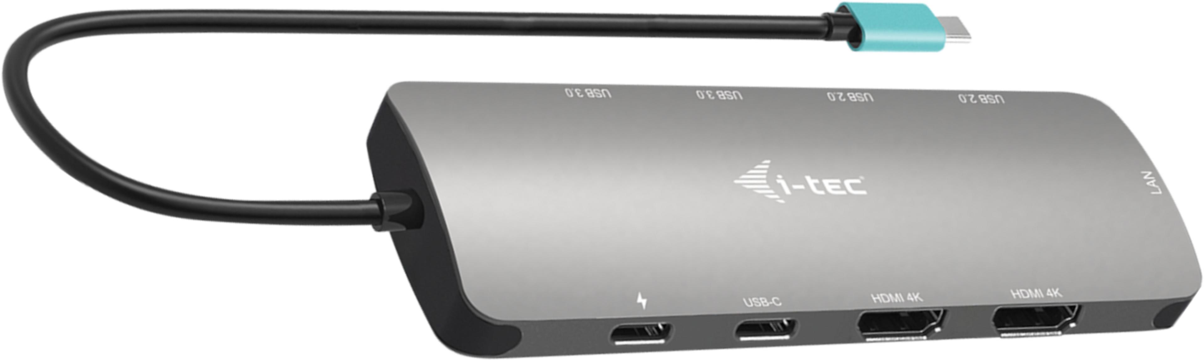 i-tec Metal Nano USB-C - 2xHDMI Dock