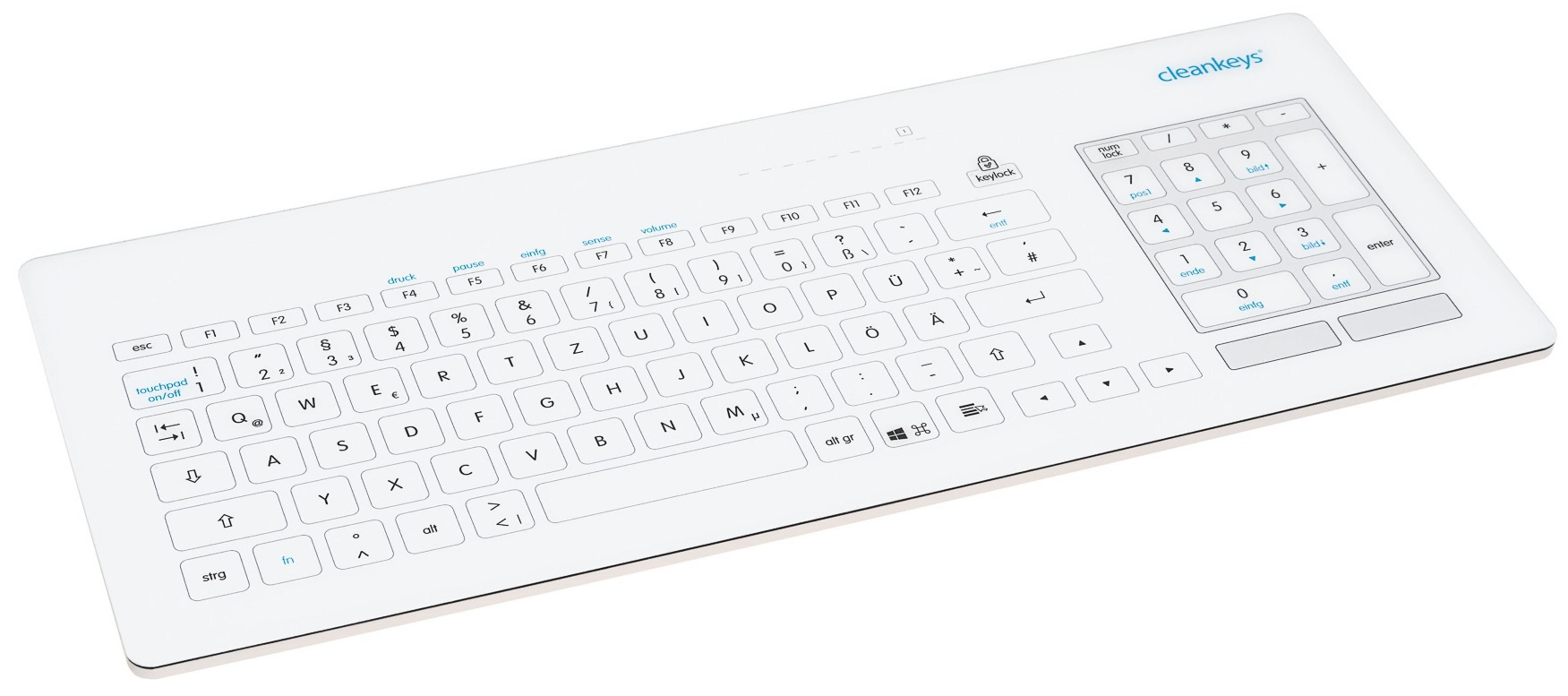GETT Cleankeys CK5 Glass Keyboard