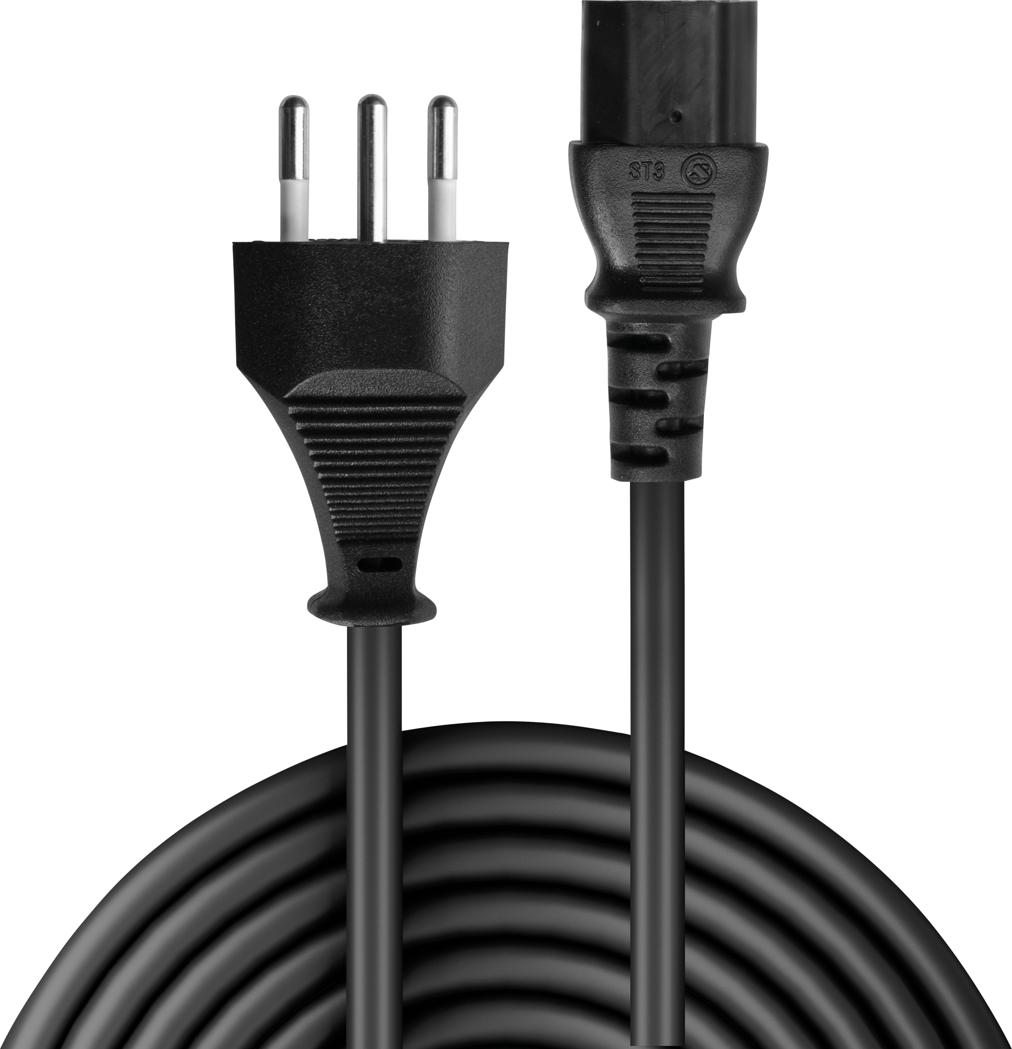 Netzkabel StromSt - C13 2 m schwarz