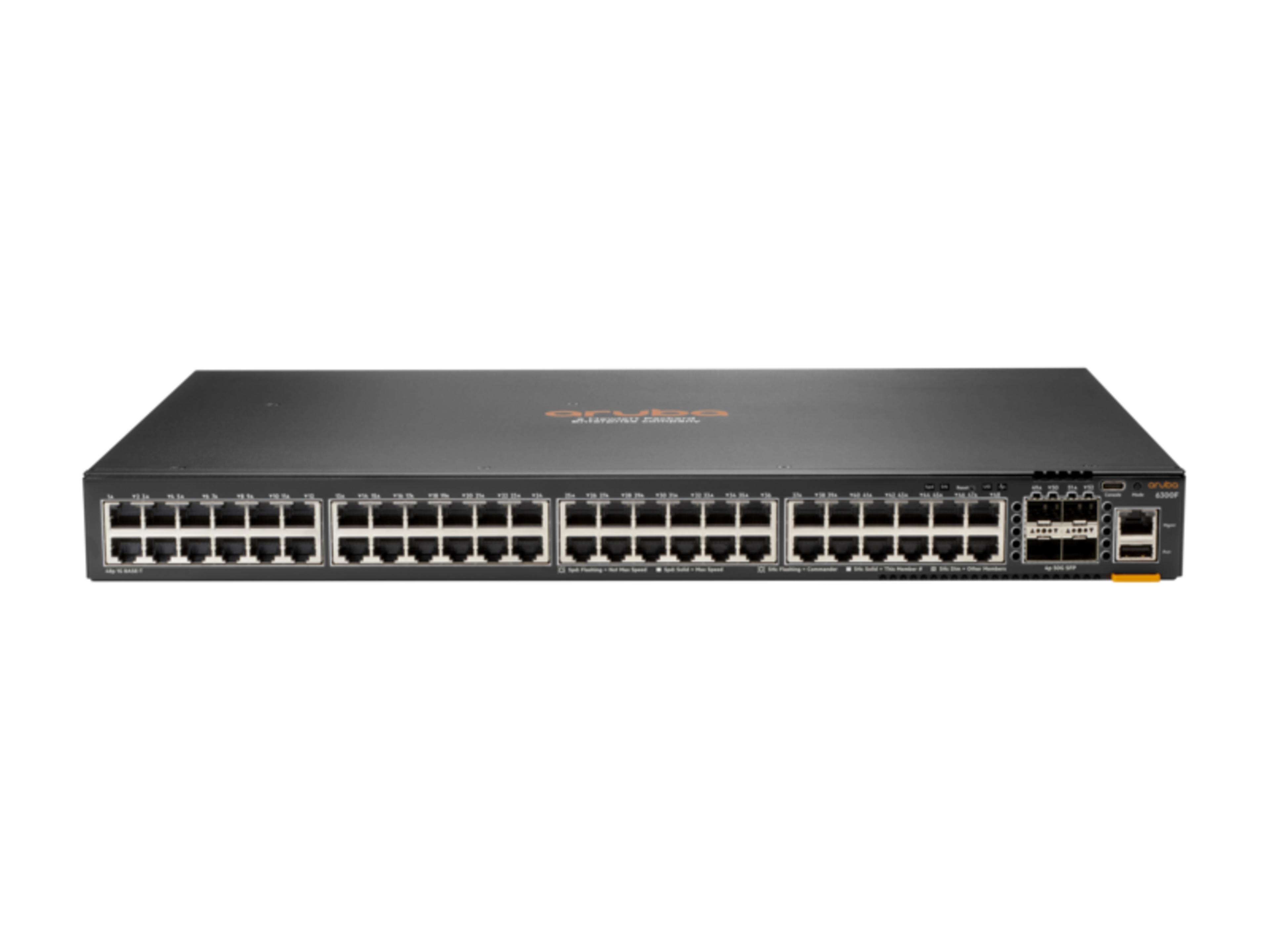 Switch HPE Aruba 6300F 48G