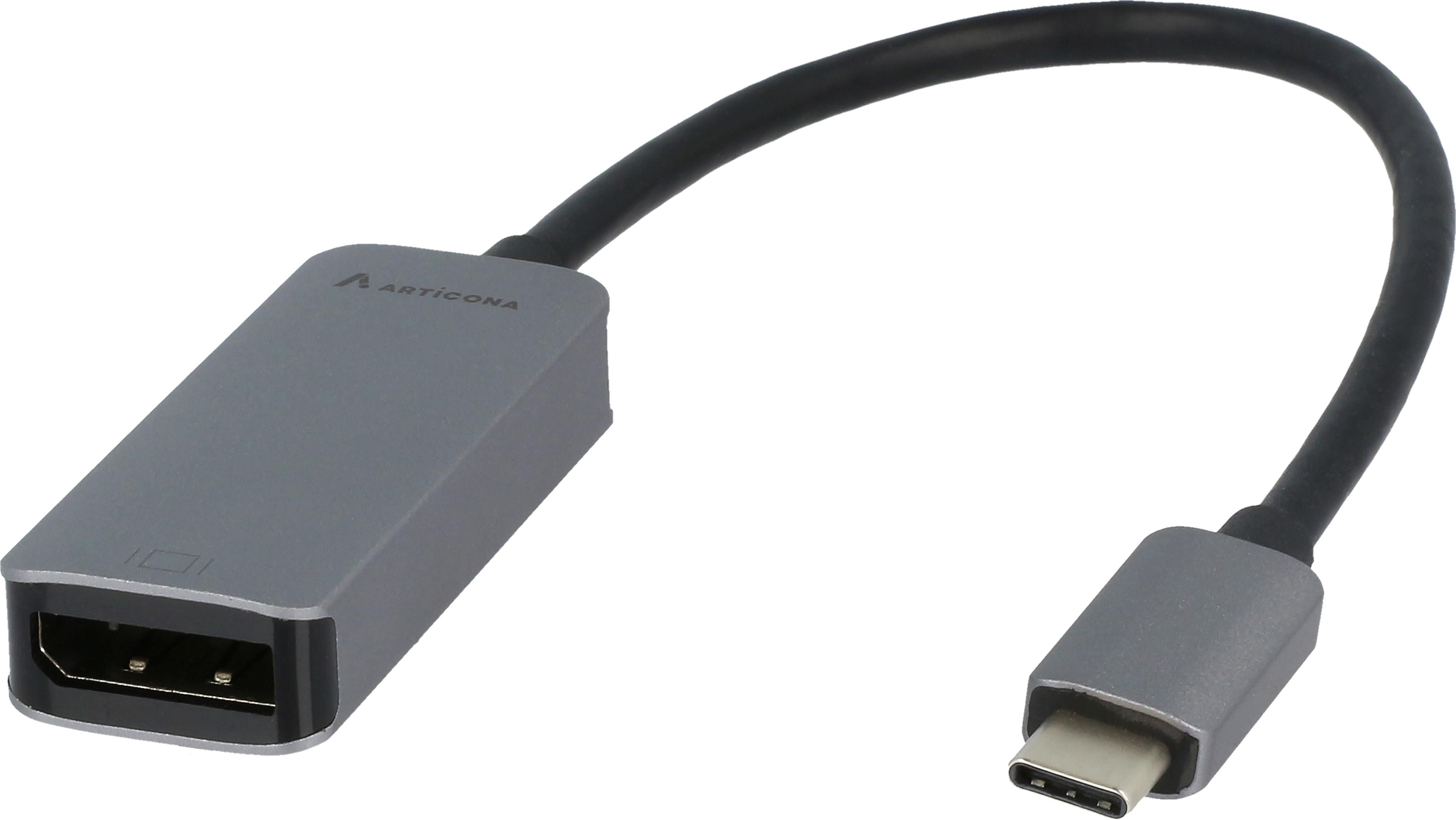 Adapter USB Type-C/m - DisplayPort/f
