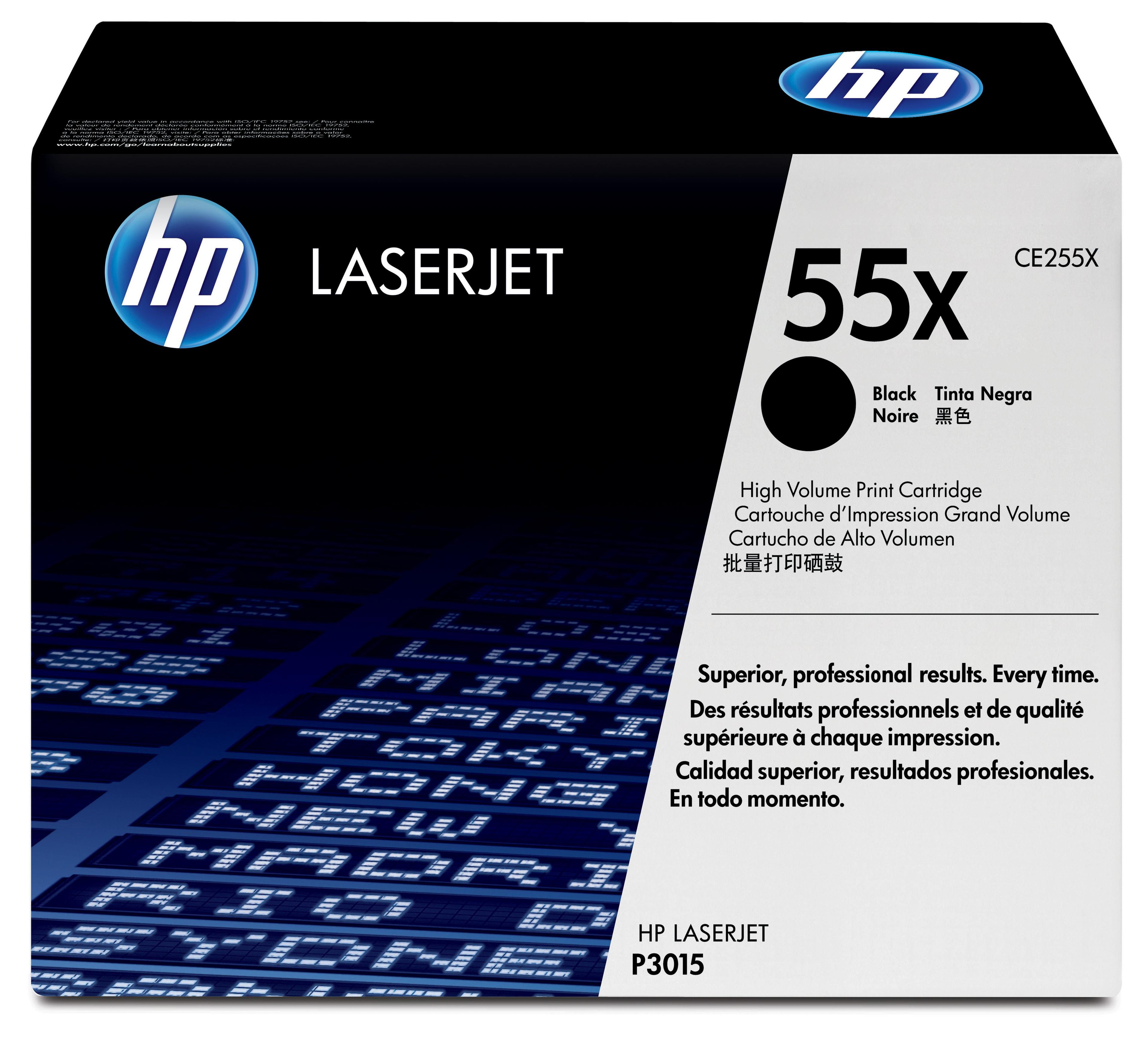 HP Toner 55X, czarny
