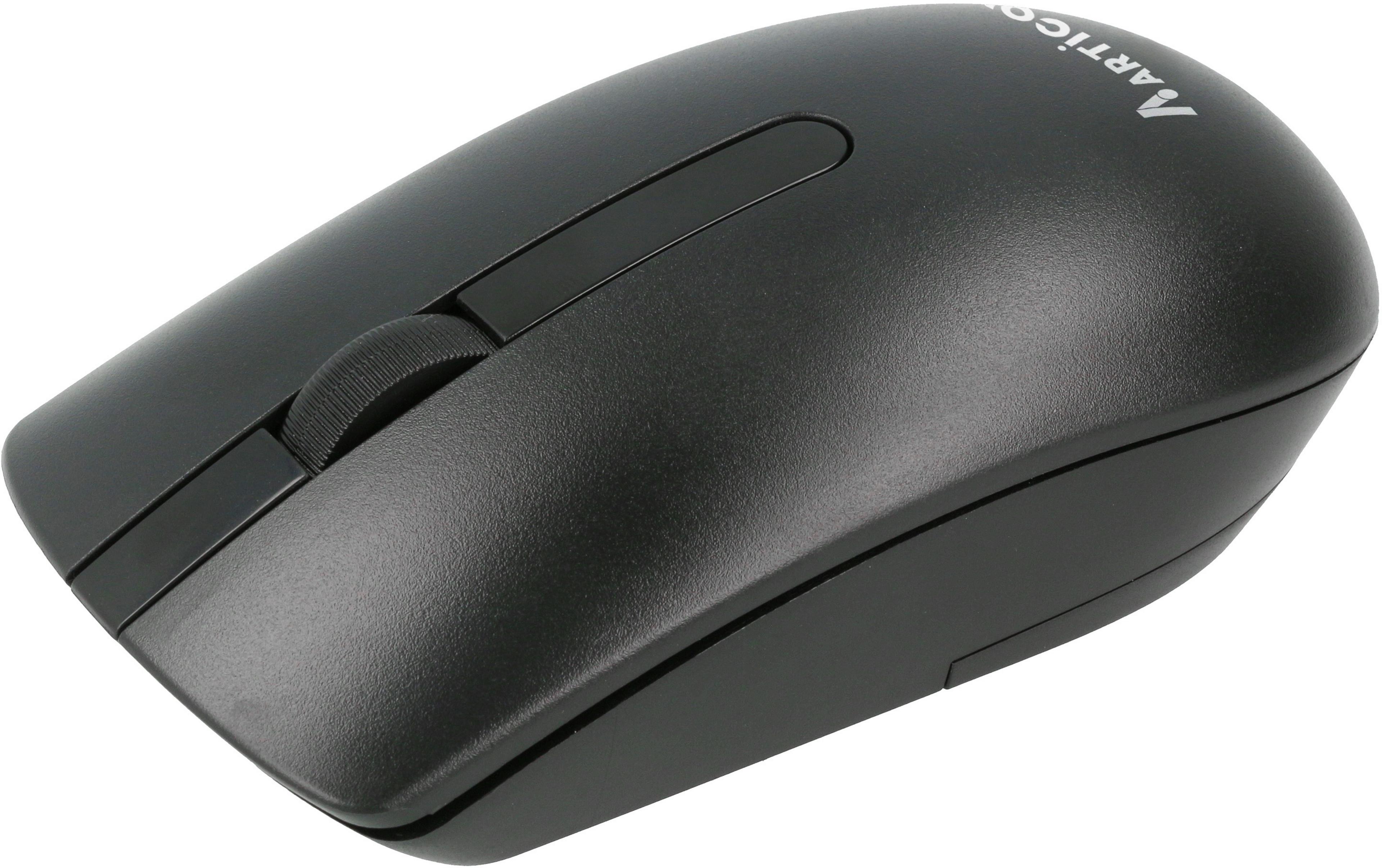 ARTICONA USB Type-A Wireless Mouse Black