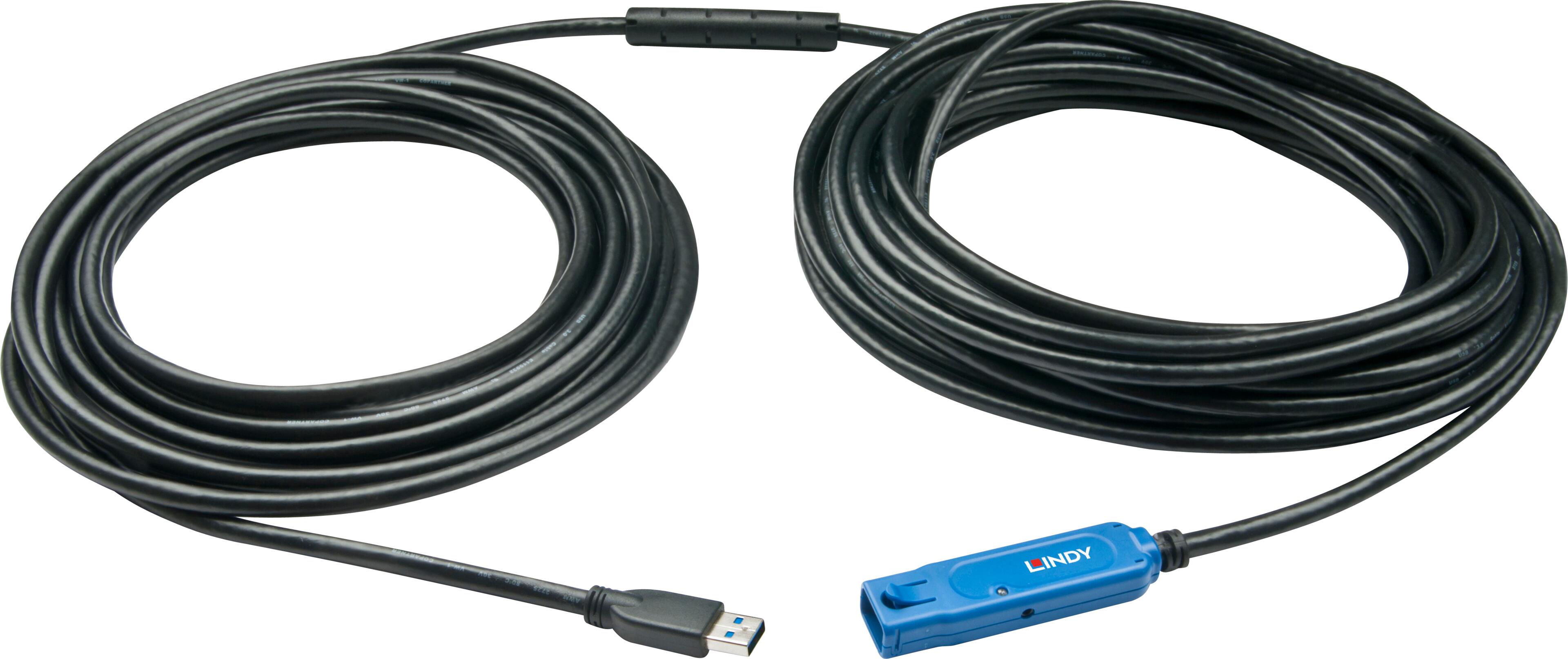 LINDY USB-A Active Extension 15m