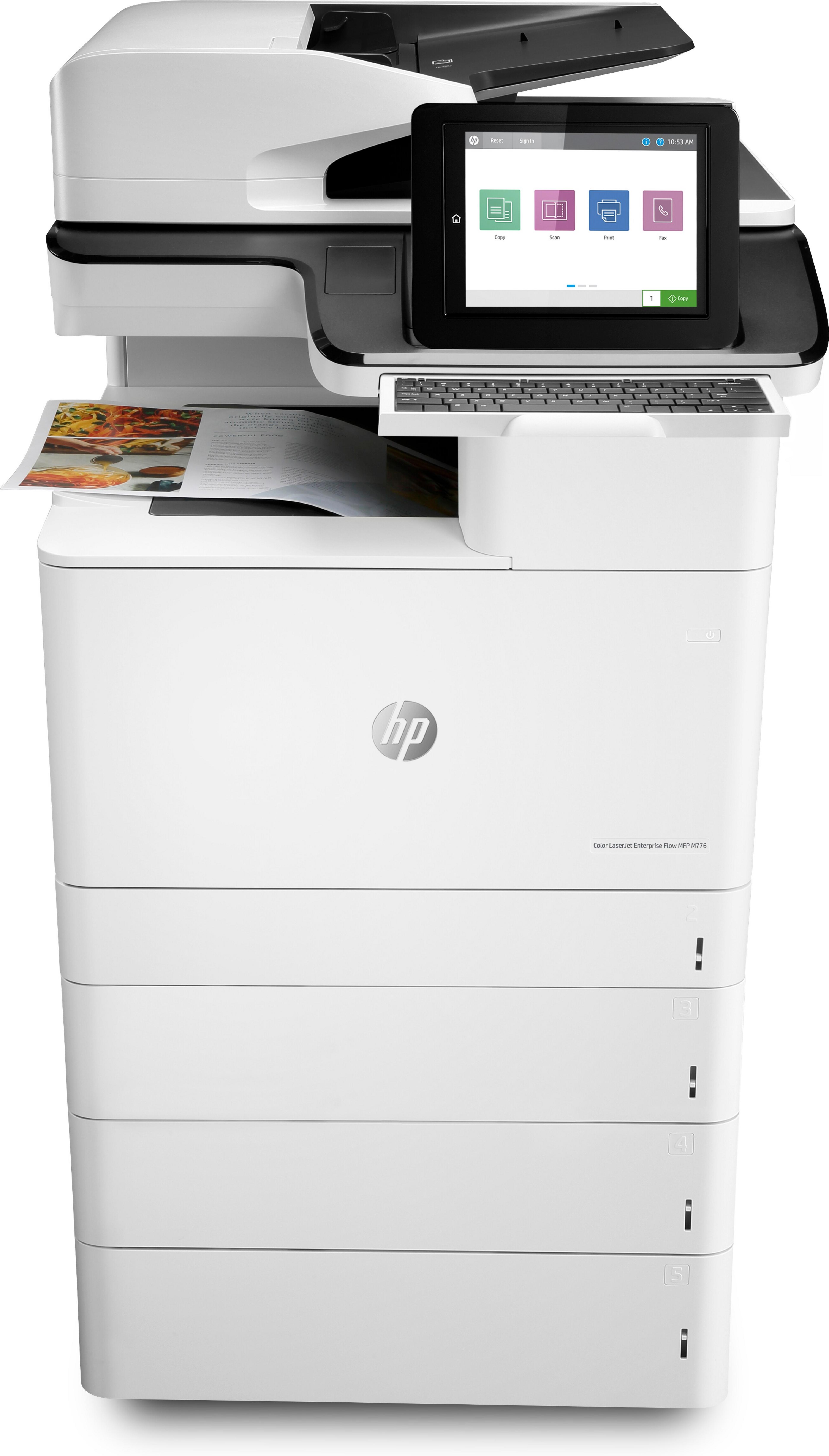 HP Color LaserJet Enterp. Flow M776z MFP