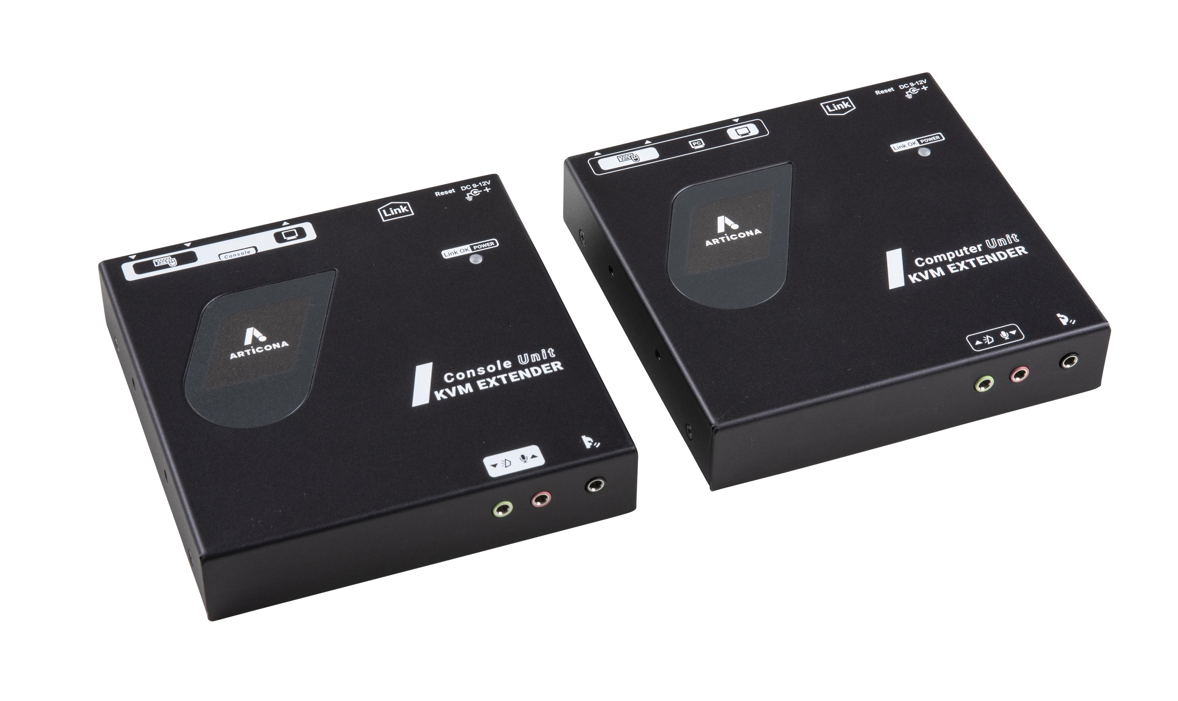 ARTICONA DVI+USB Cat5 KVM-Extender 100m