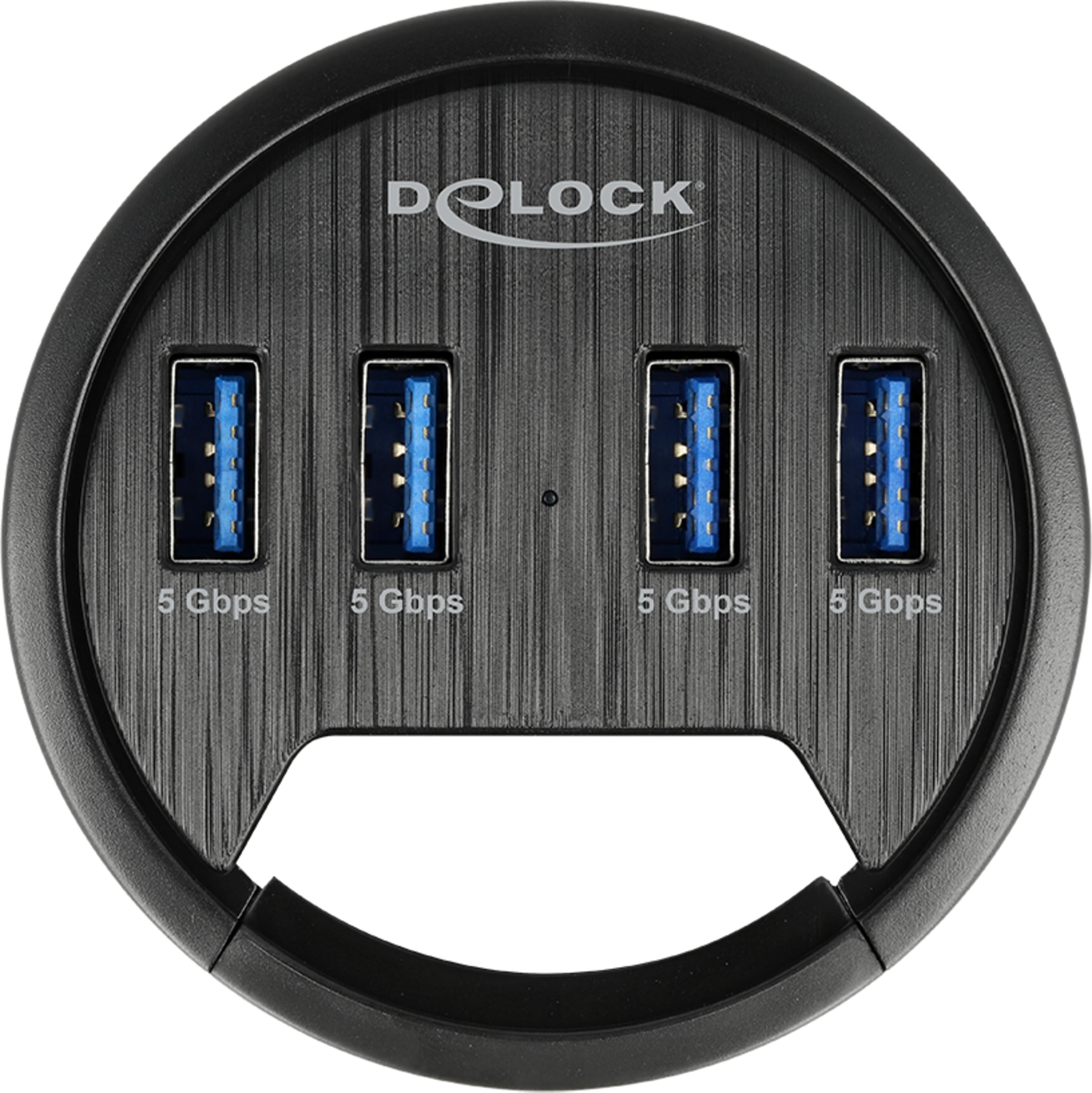 Delock USB Hub 3.0 Desk 4-port