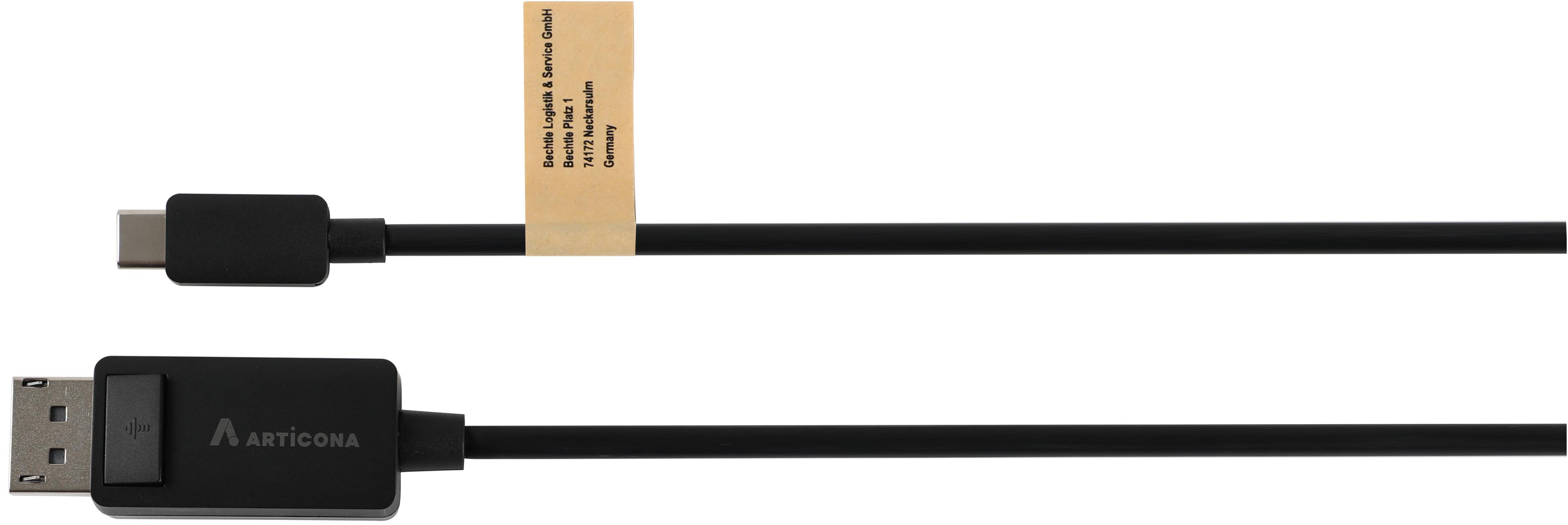 USB-C - DisplayPort m/m kábel 2 m