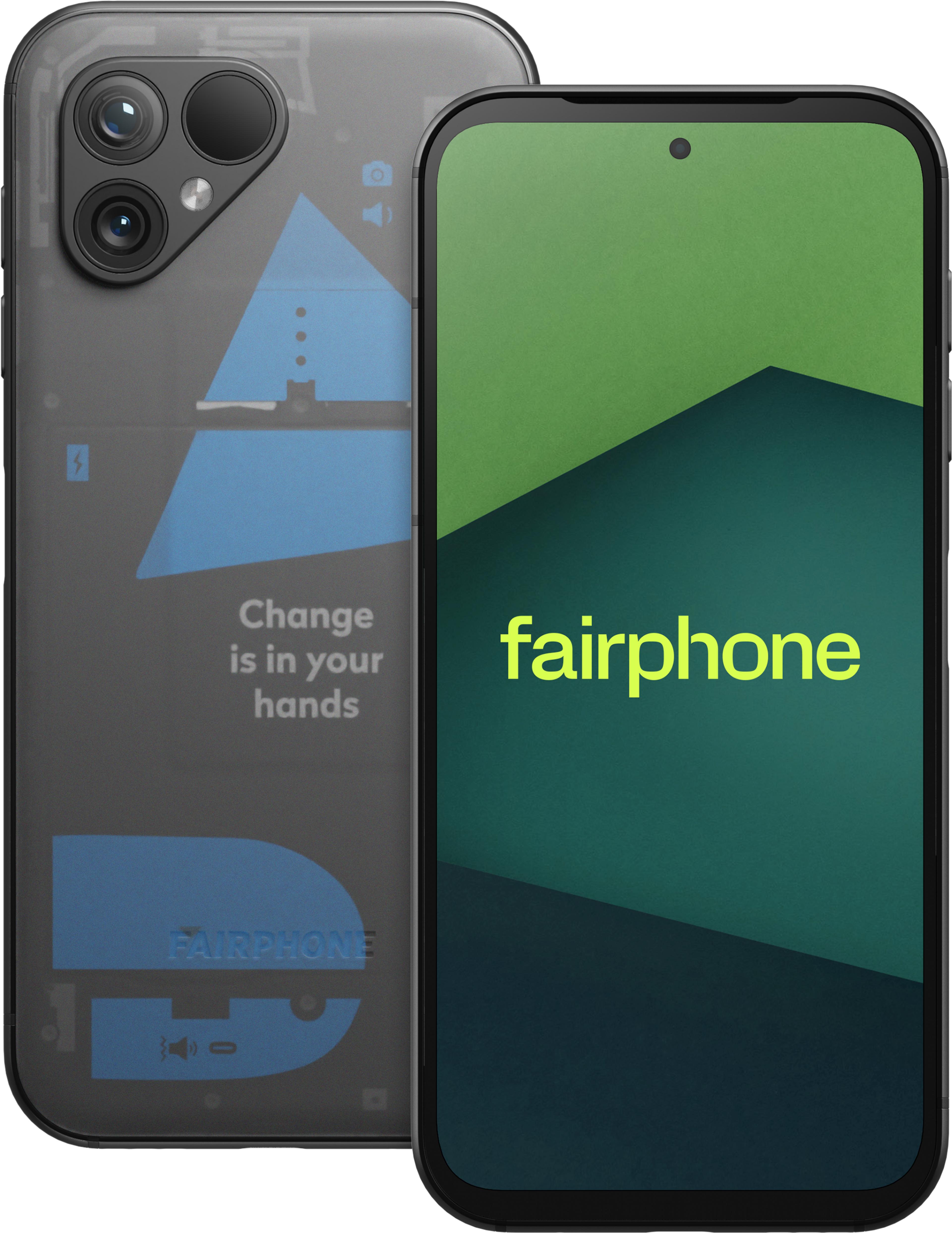 Smartphone 256Go Fairphone 5 transparent