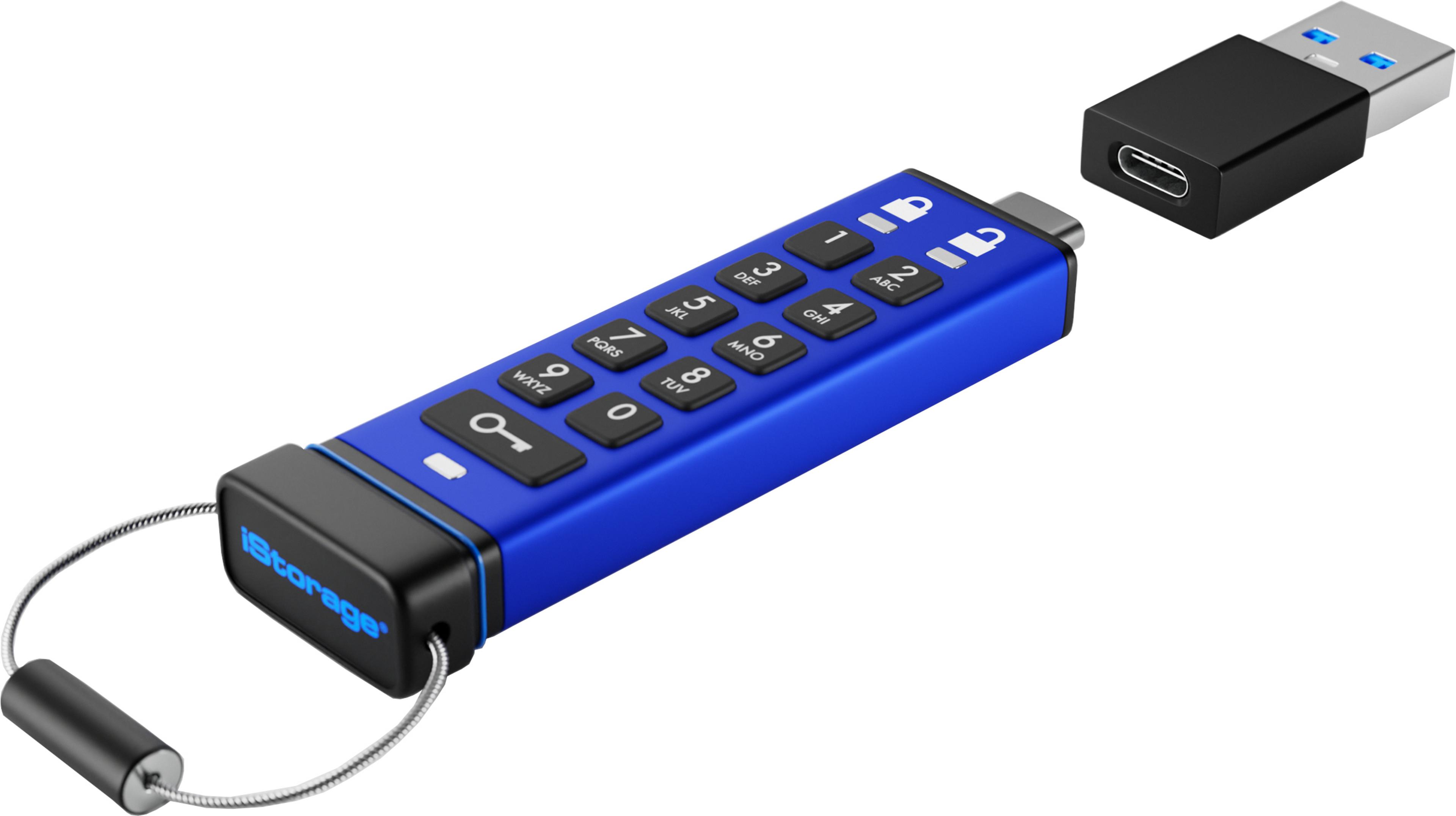 iStorage datAshur Pro+C 512GB USB Stick