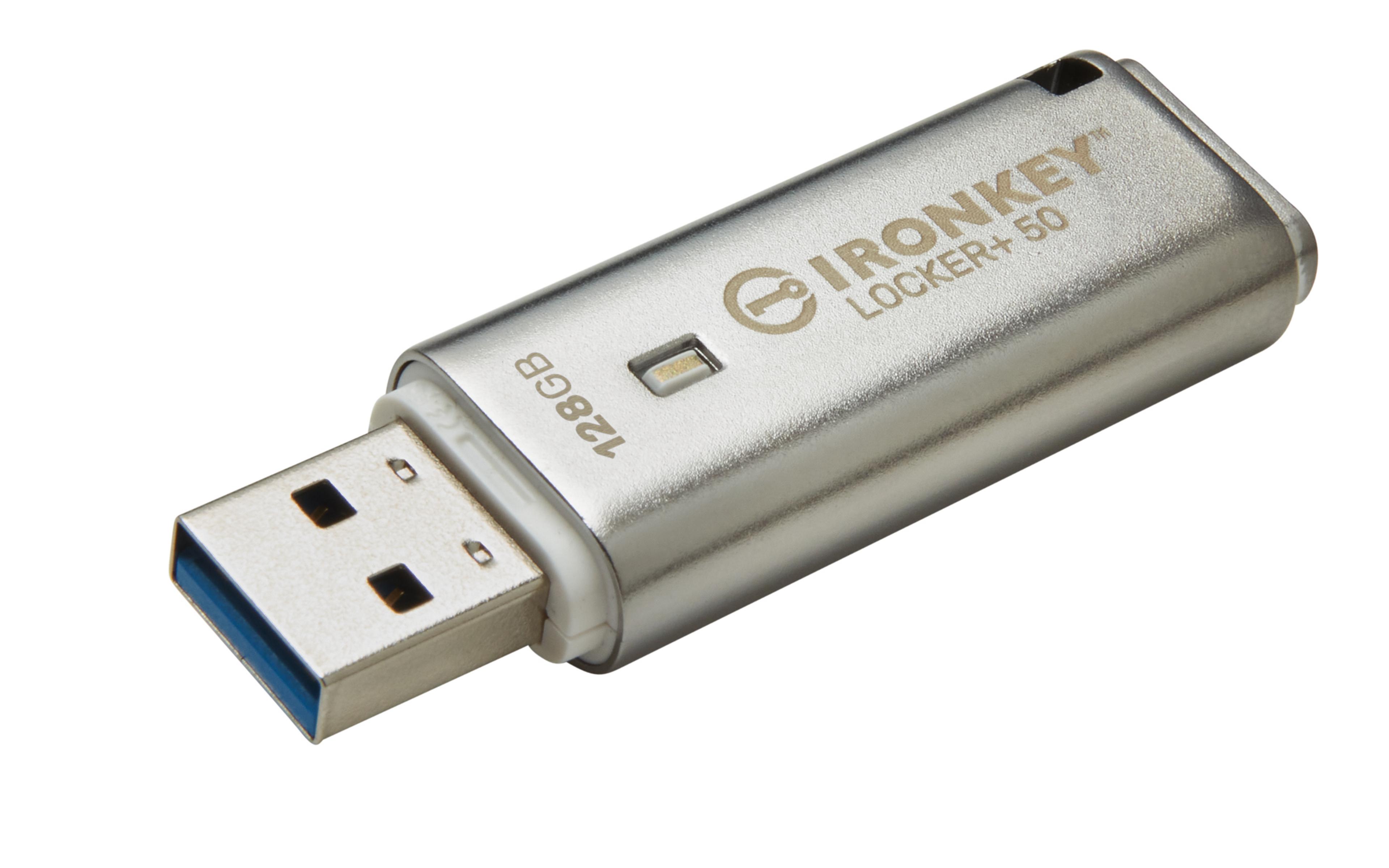 Kingston IronKey LOCKER+ USB Stick 128GB