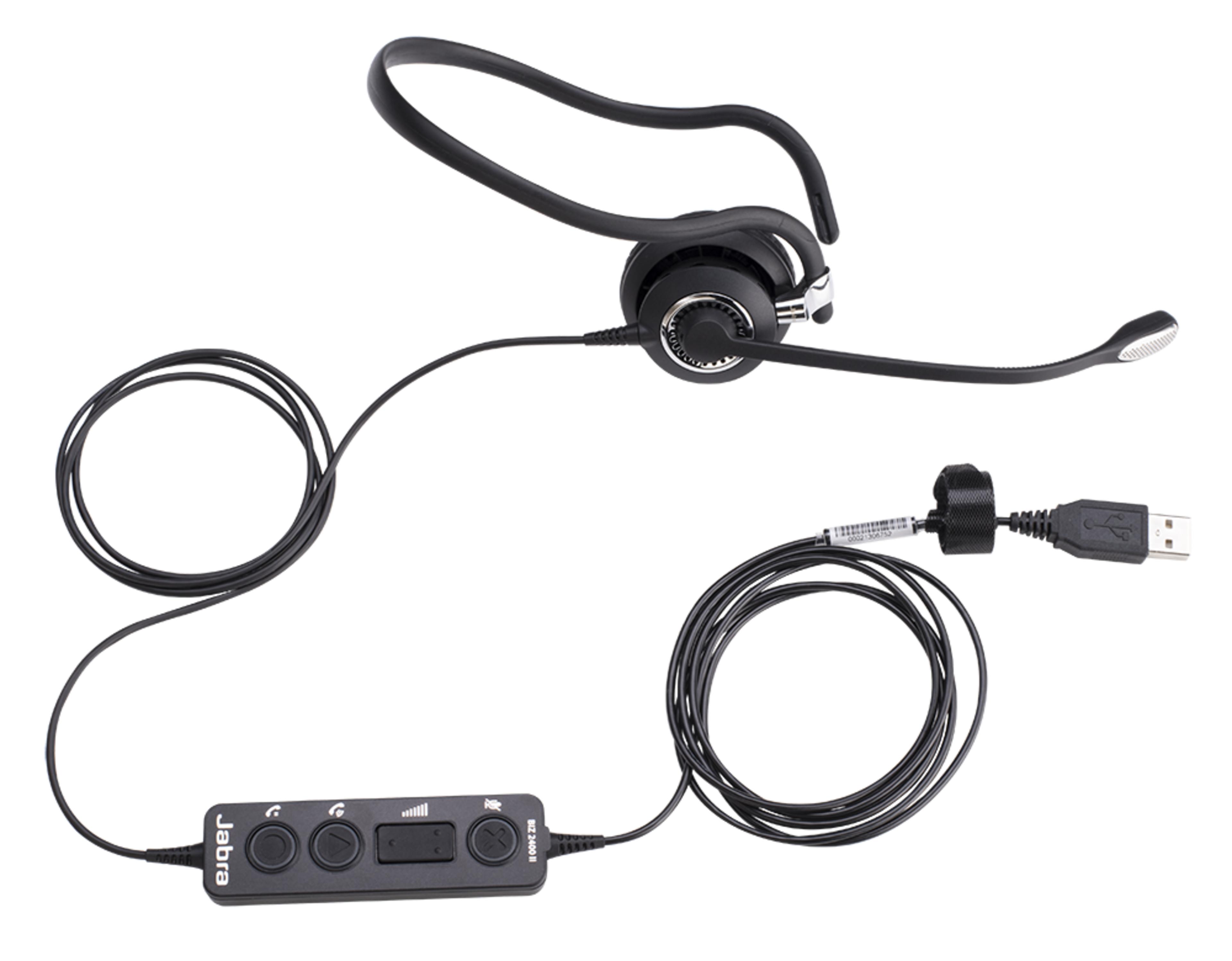 Jabra BIZ 2400 II USB Headset mono