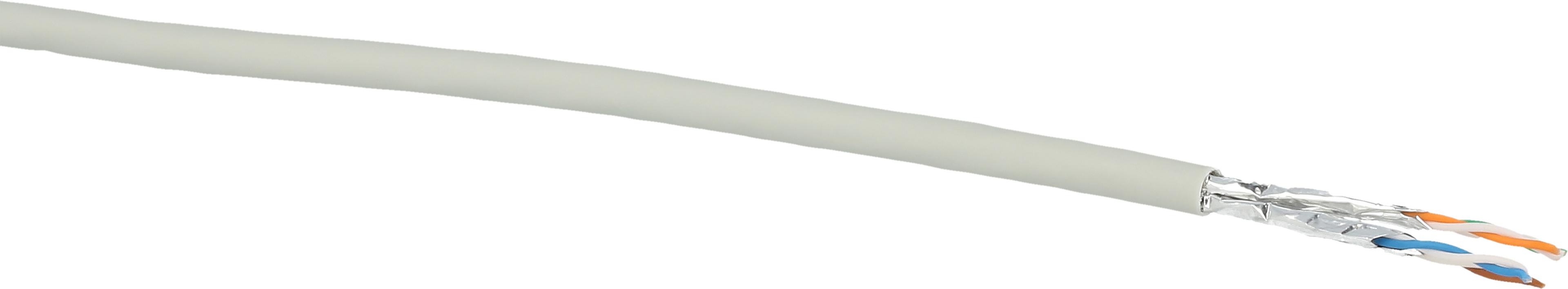 Data Cable Cat7 Strand. S/FTP 100m Grey