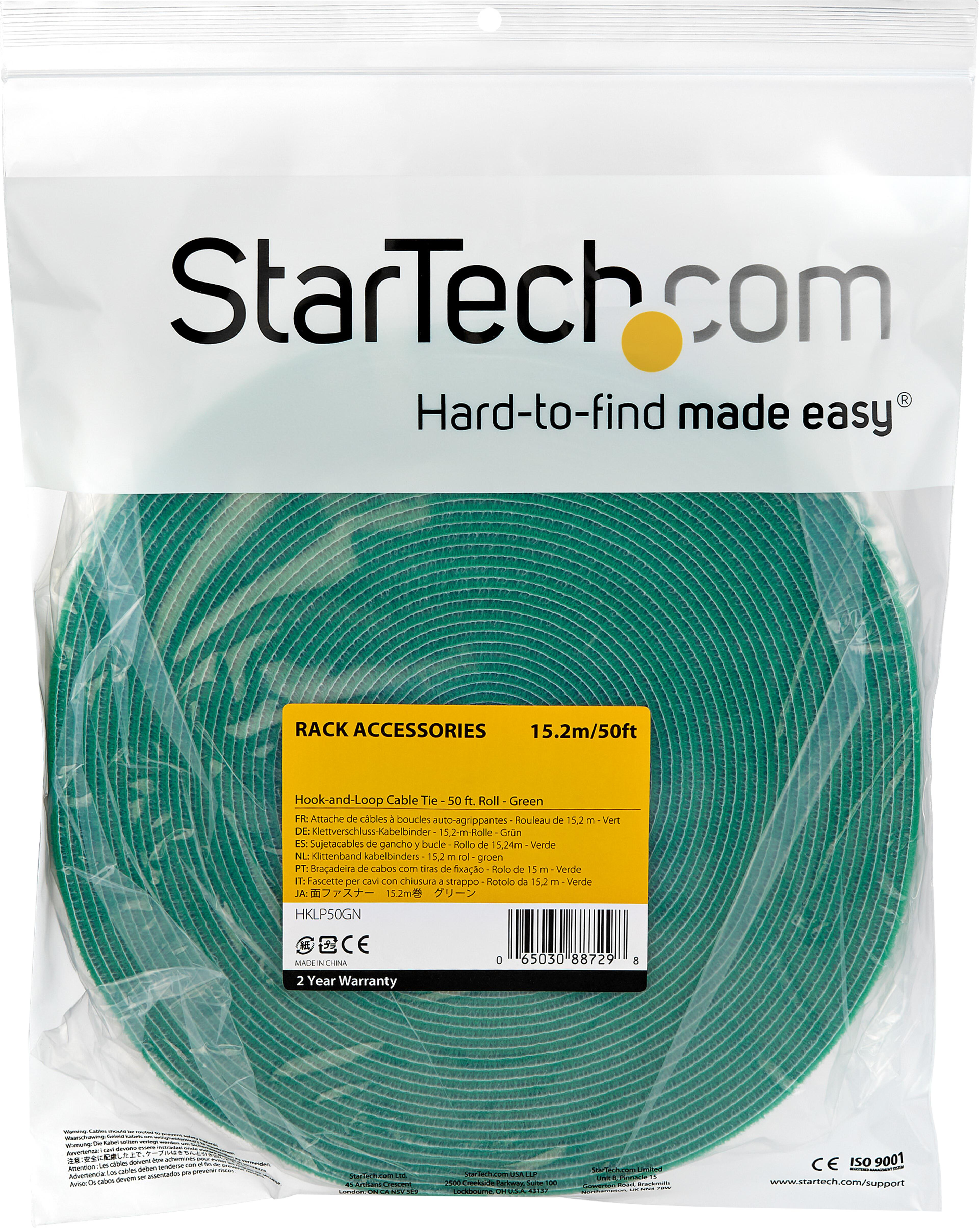 Vazače kab. - suchý zip role 15000mm z.