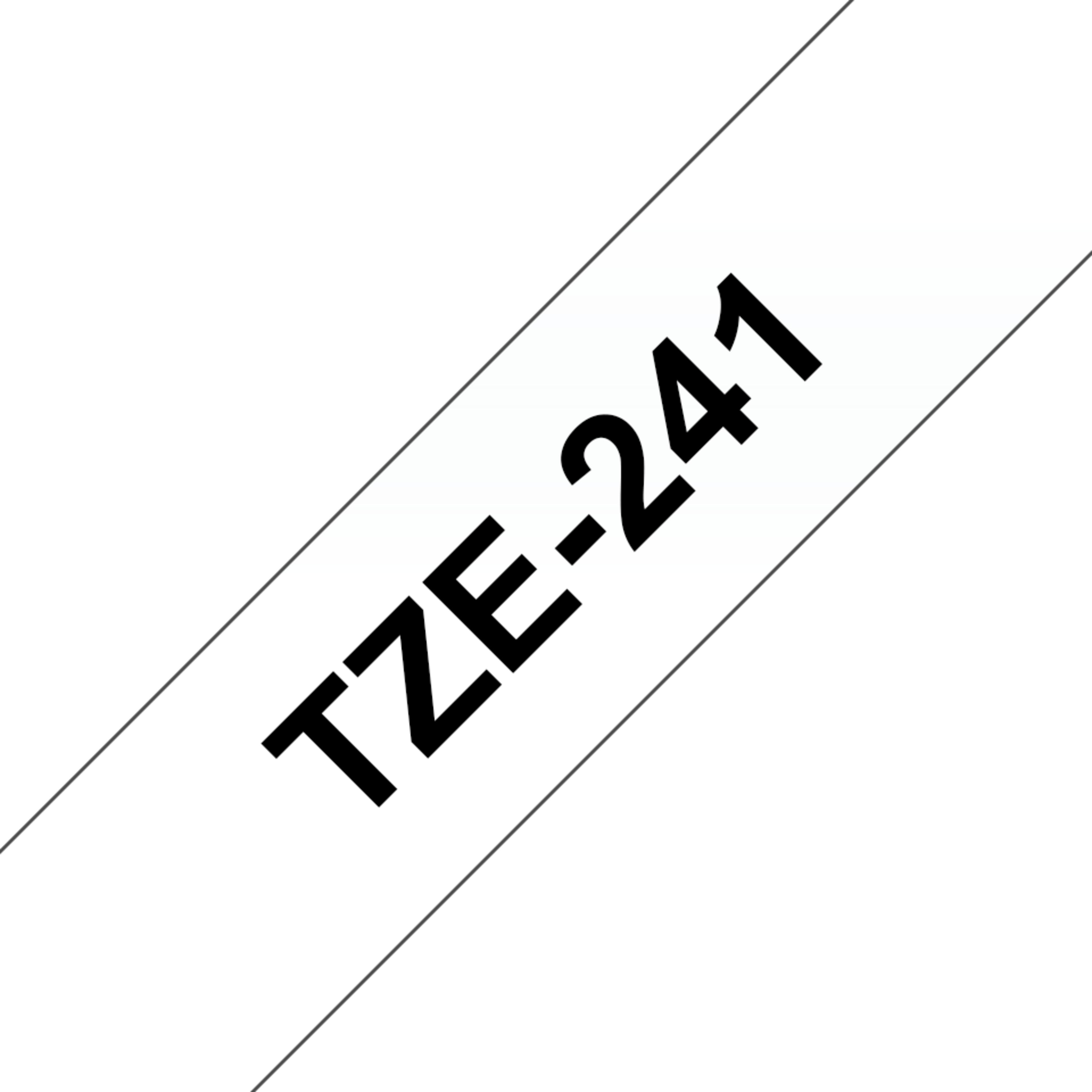 Brother TZe-241 18mmx8m Label Tape White