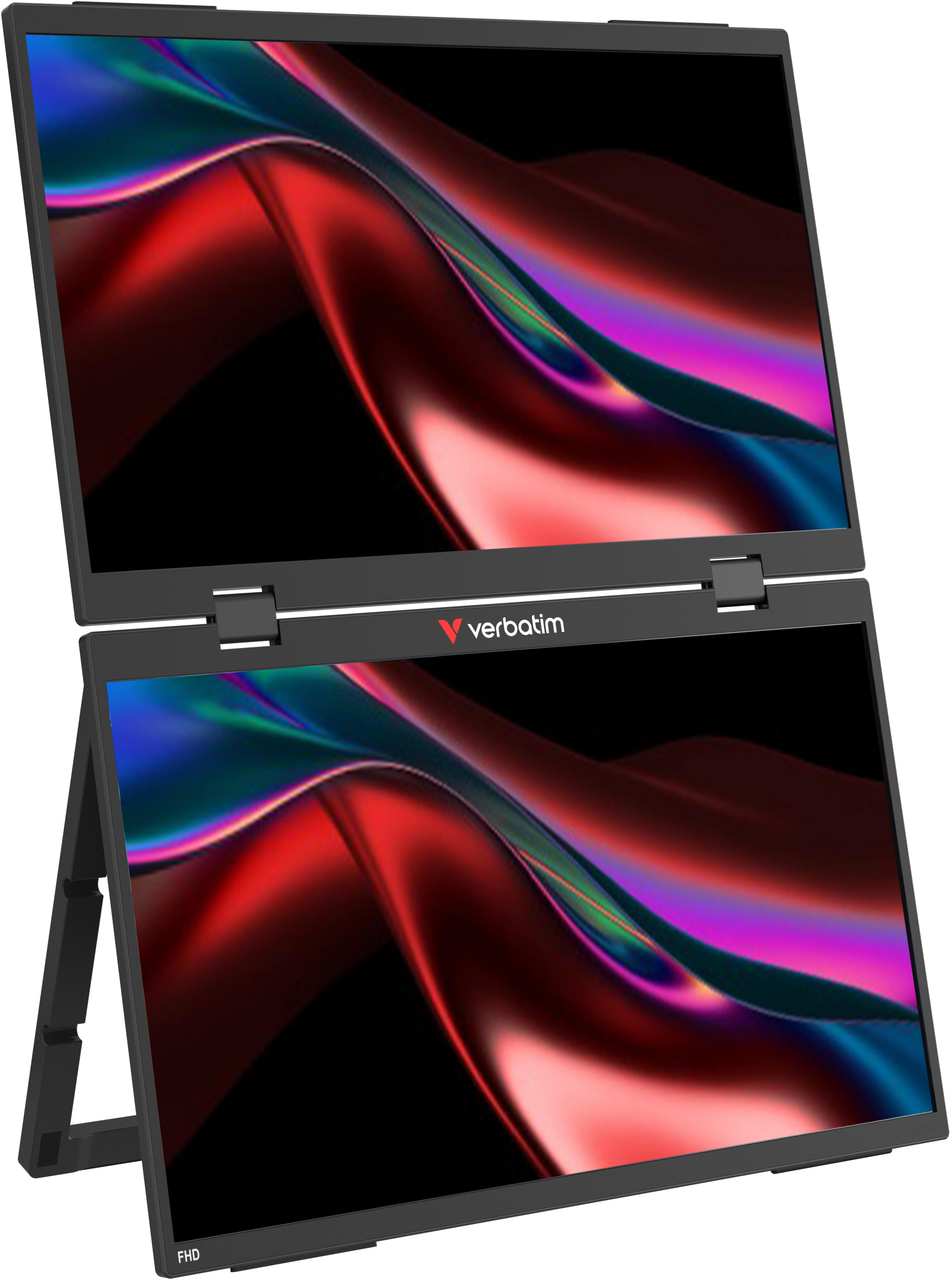 Monitor portátil Verbatim 15,6" Dual